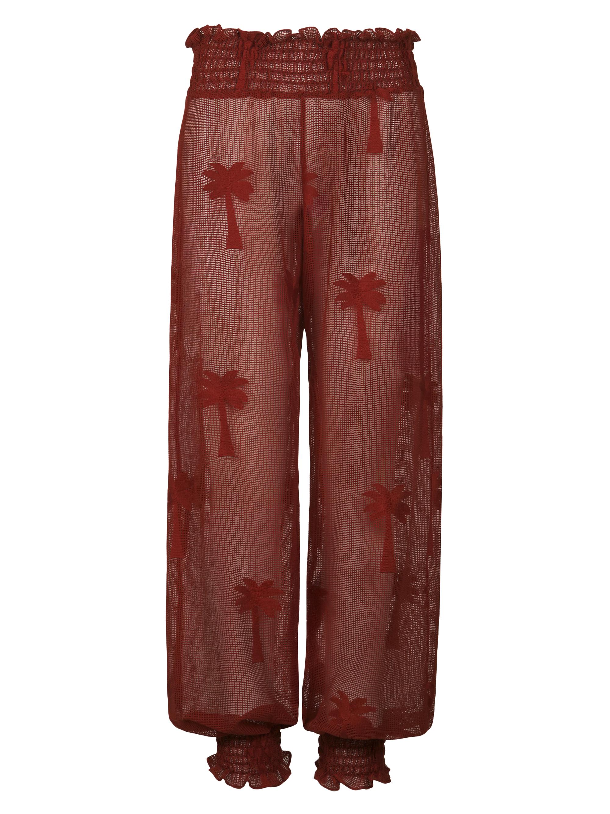 Johanna Ortiz Candelaria Outlaw Draped Wool Relaxed-Fit Pants