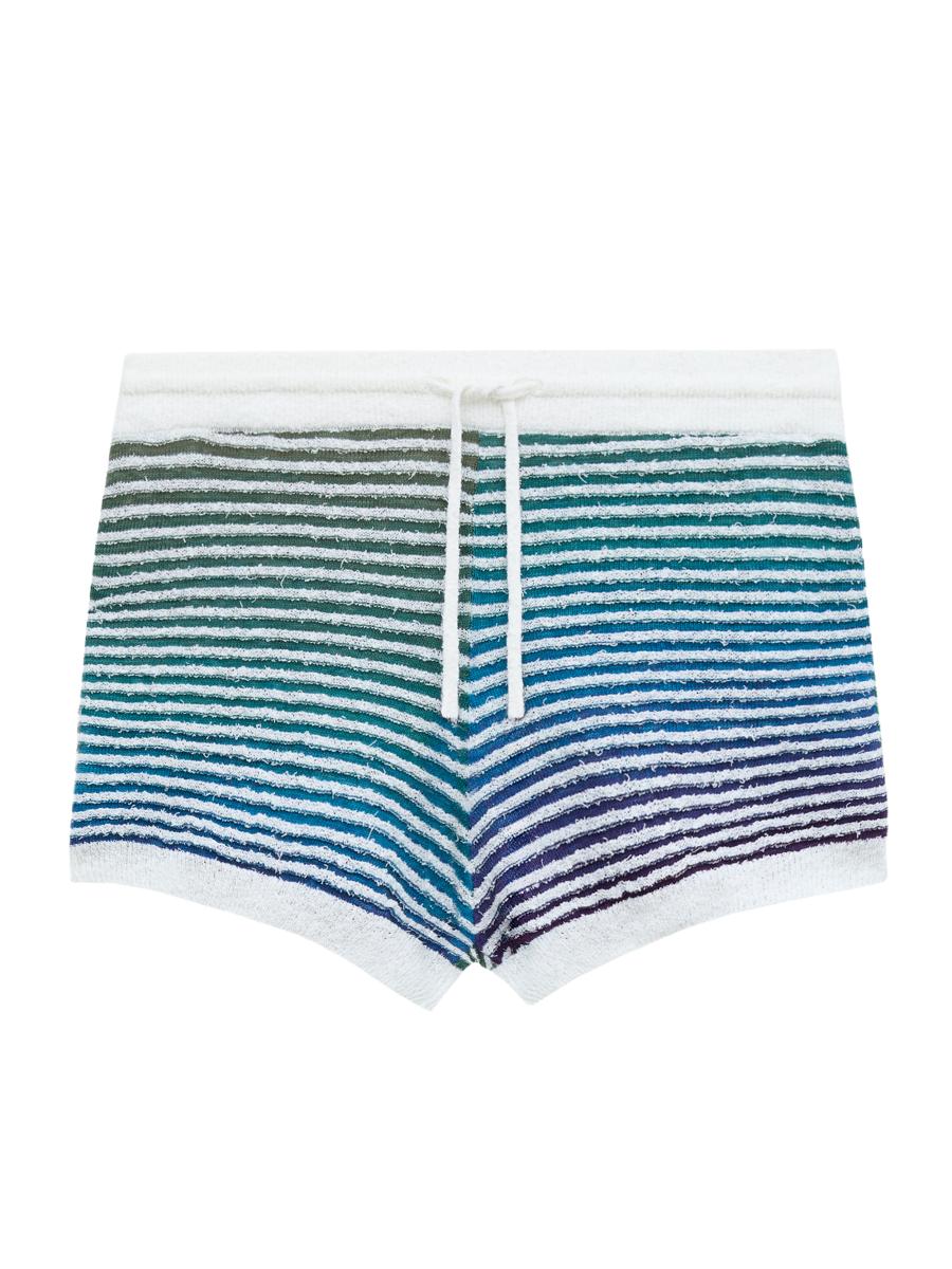 LOEWE LOEWE x Paula's Ibiza Gradient Stripe Cotton-Blend Shorts