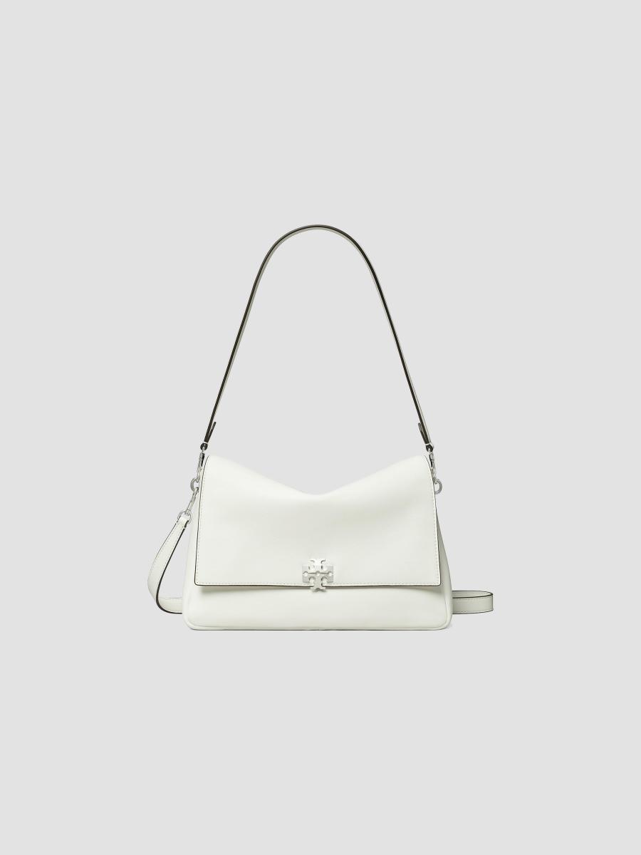 Tory Burch Charlie Leather Shoulder Bag | Saks Fifth Avenue