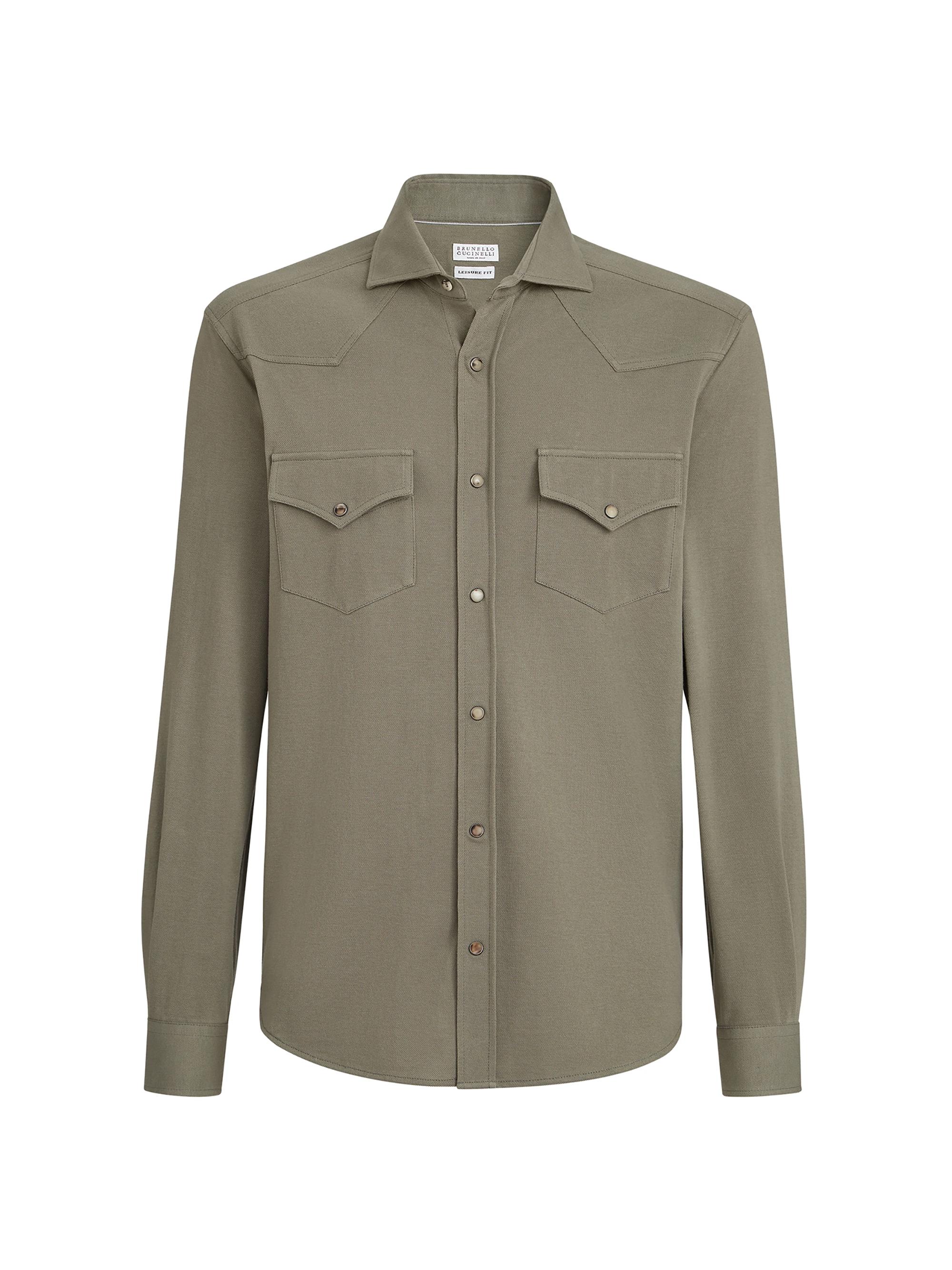 Men's Brunello Cucinelli Designer Casual Button-Down Shirts | Saks