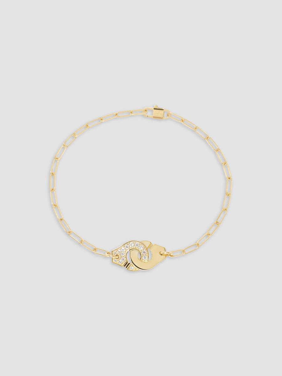 dinh van Menottes Dinh Van R10 18K Yellow Gold & 0.15 TCW Diamond