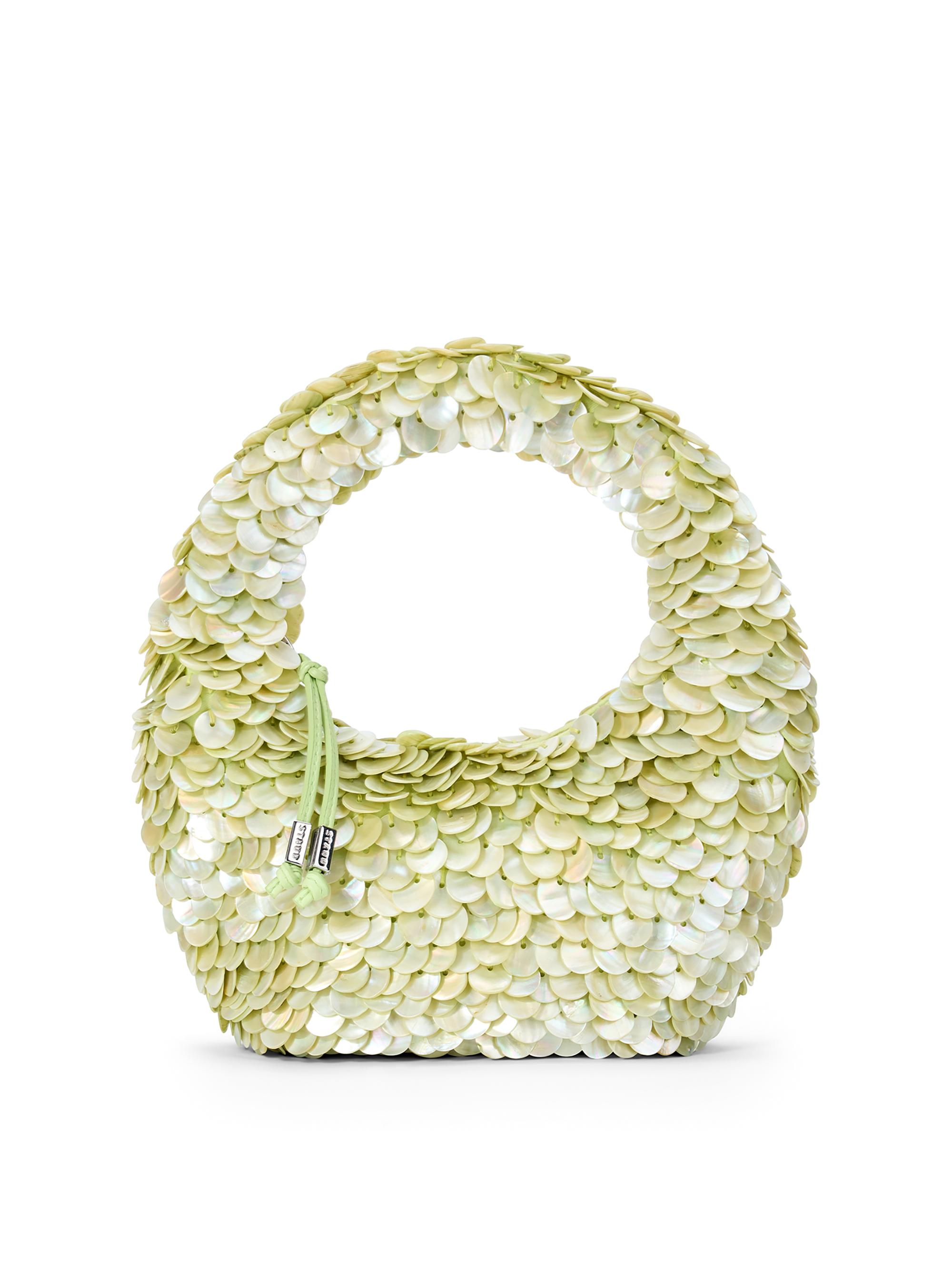 Staud Reef Mother-Of-Pearl Top Handle Bag | Saks Fifth Avenue