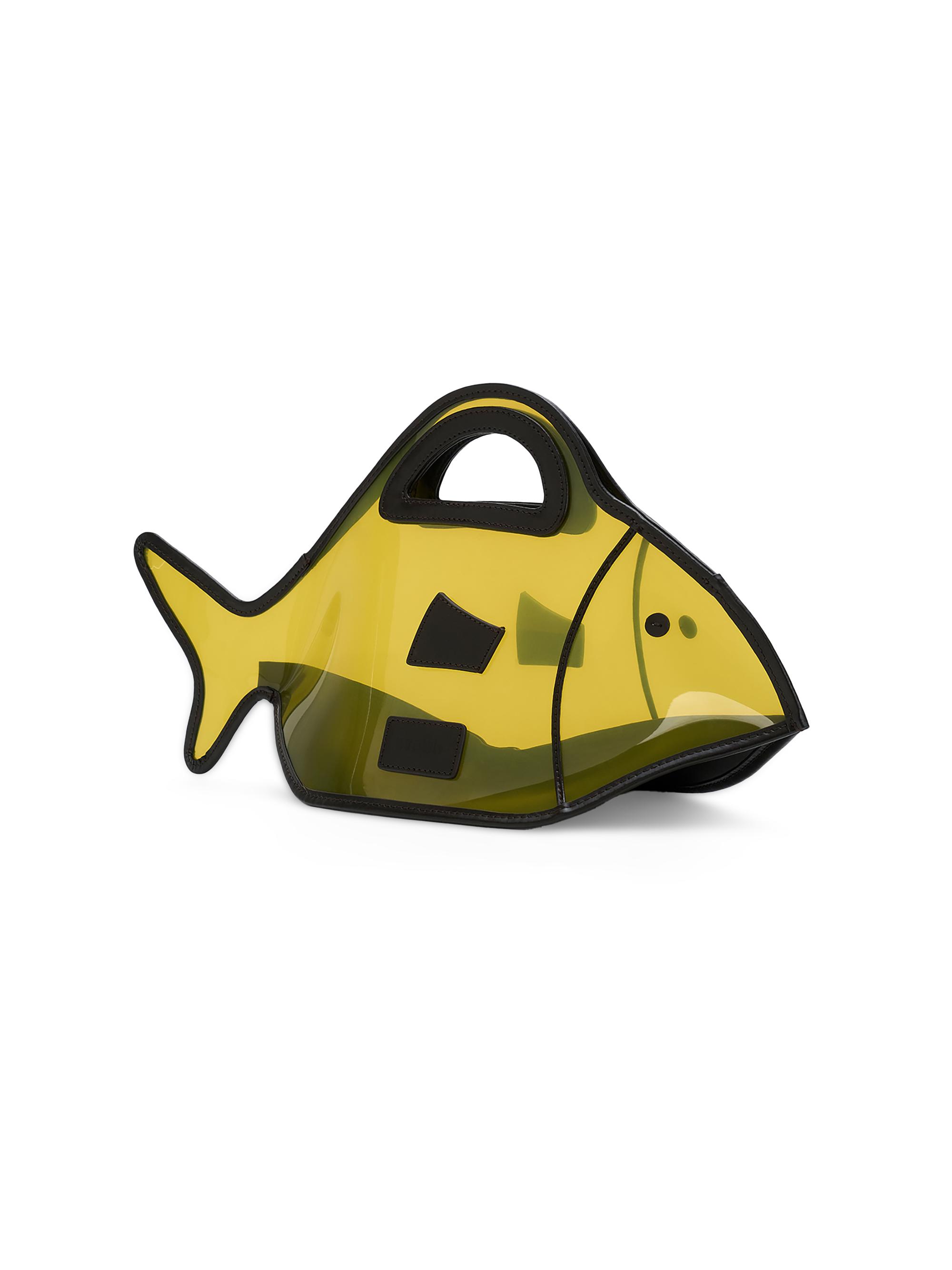 Staud Women's Cleo Fish Top Handle Bag - Citron | Thumbnail 2