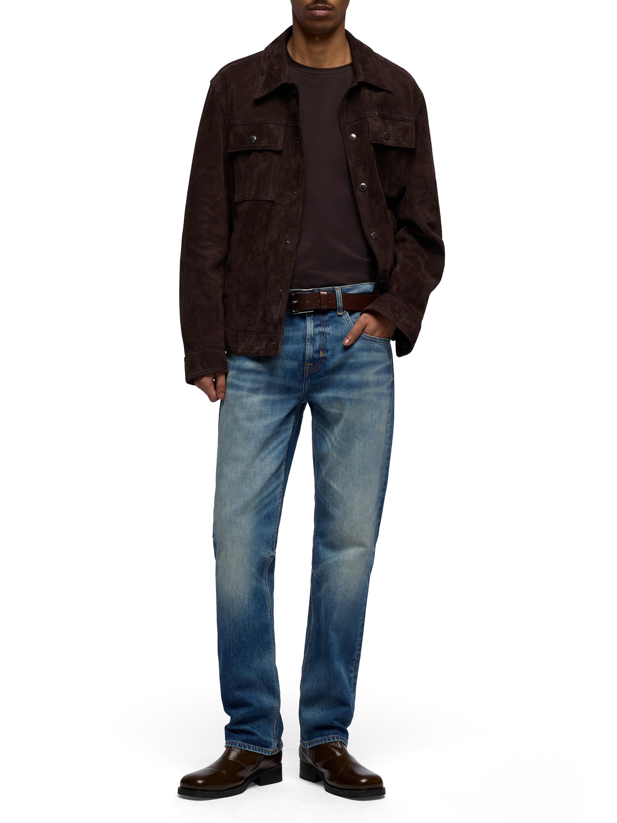 7 For All Mankind Men's The Straight Jeans - Range | Thumbnail 2