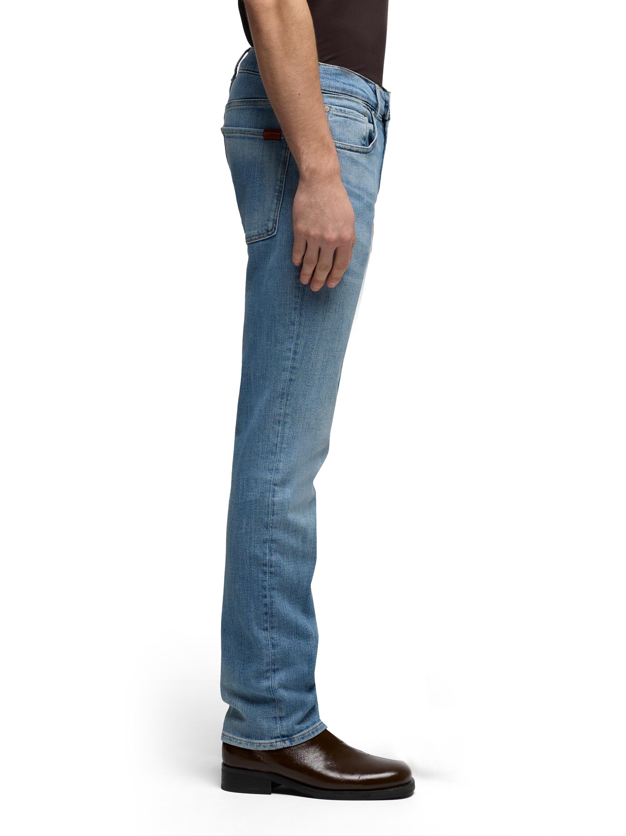 7 For All Mankind Men's The Straight Jeans - Steelwater | Thumbnail 4