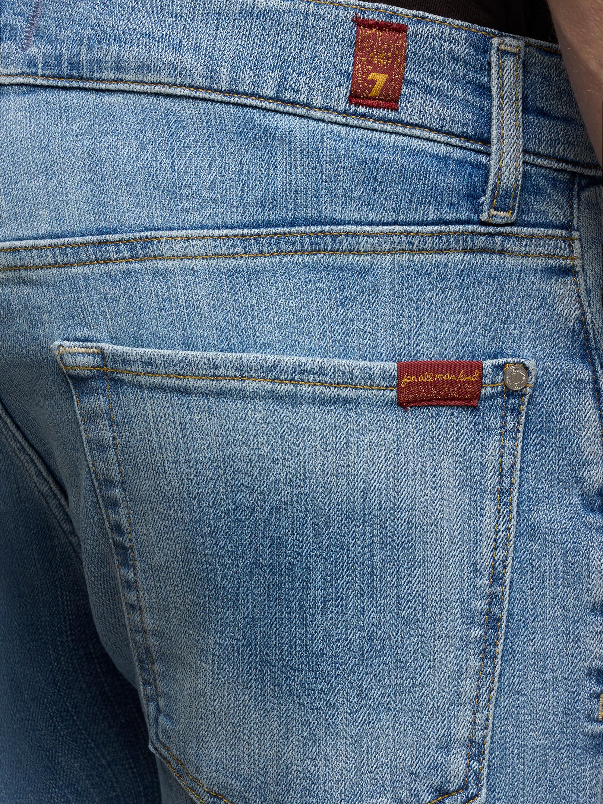 7 For All Mankind Men's The Straight Jeans - Steelwater | Thumbnail 6