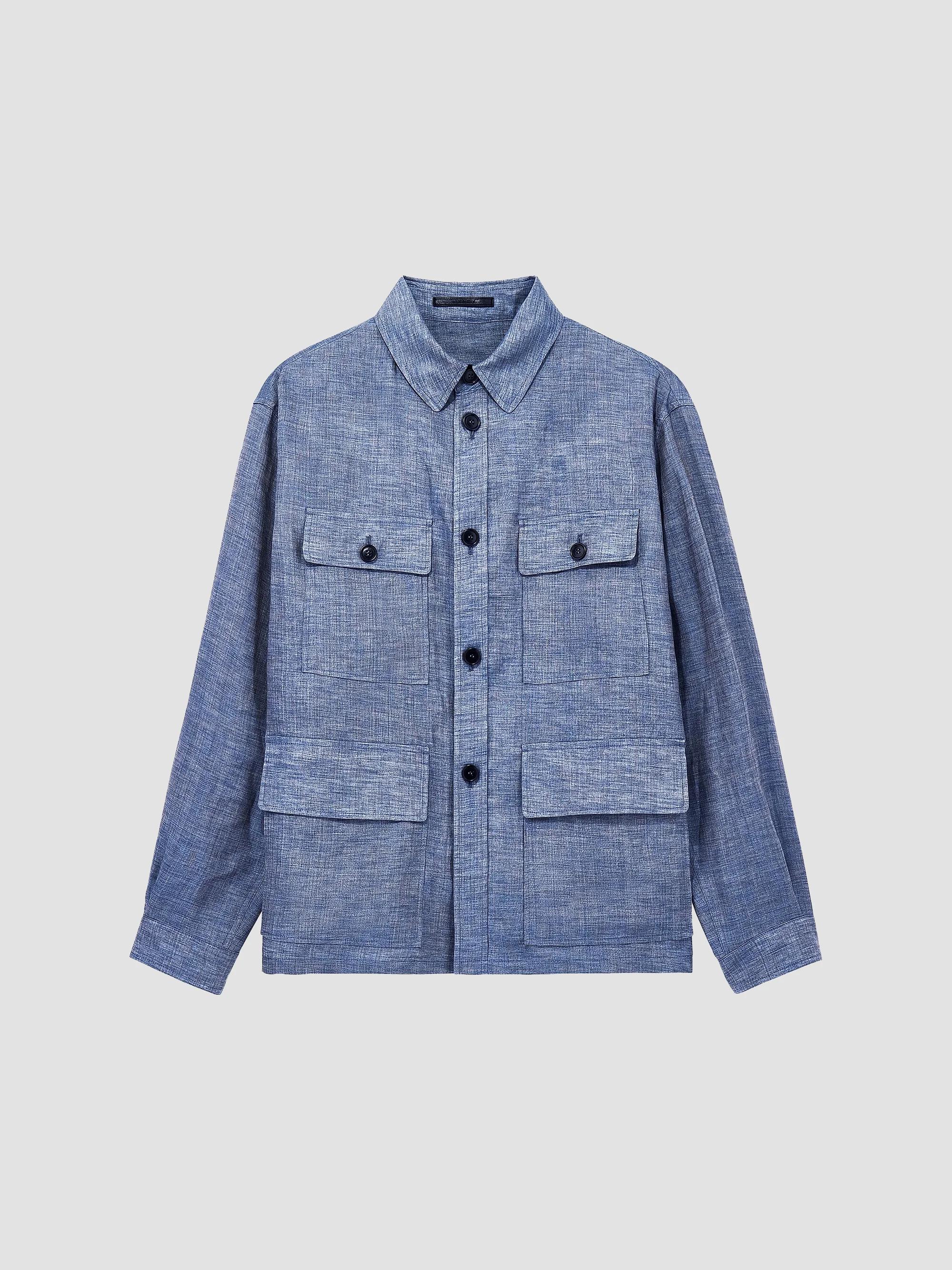 Giorgio Armani Chevron Cashmere-Silk Upton Jacket | Saks Fifth Avenue