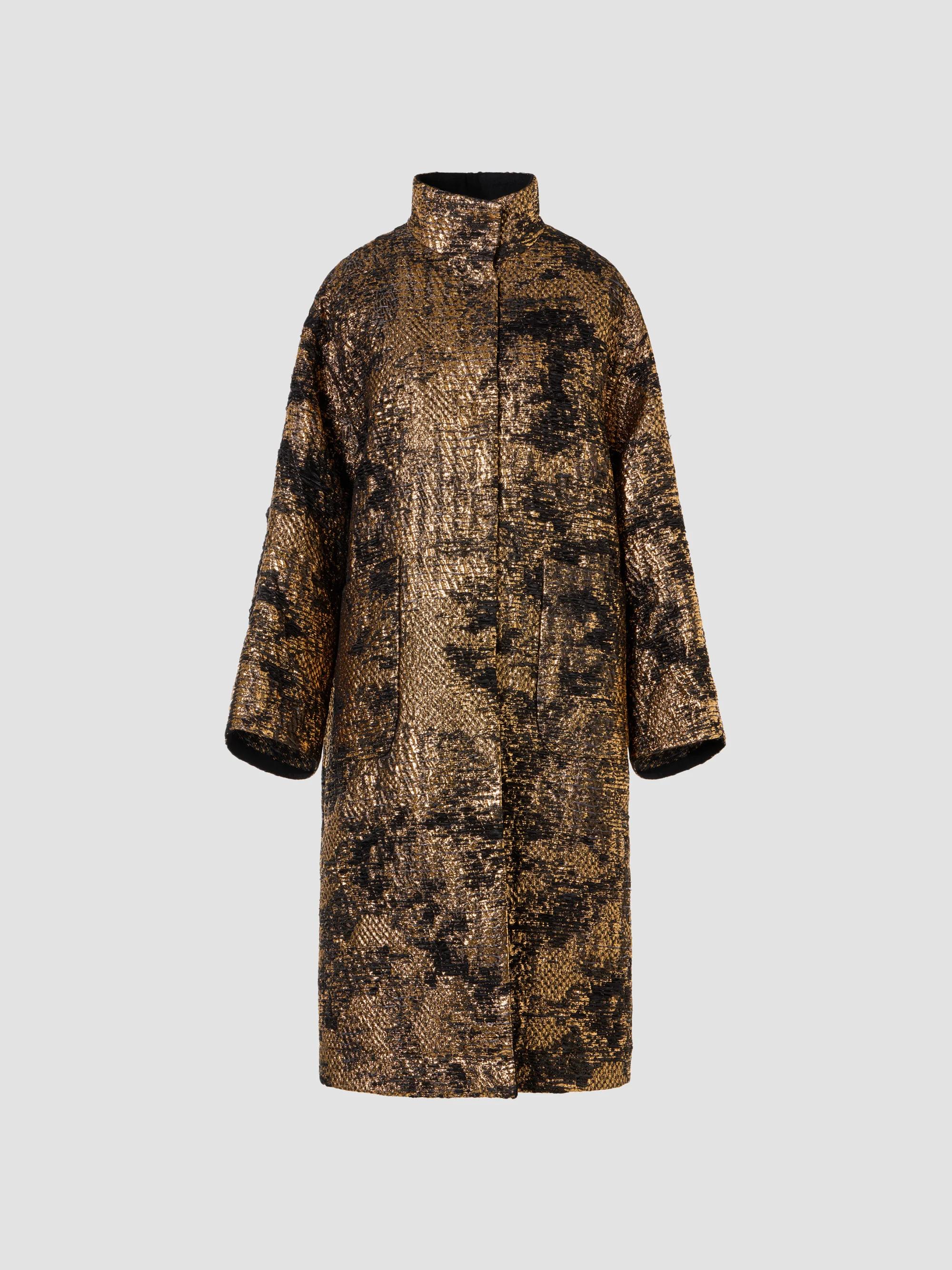 Dries Van Noten Rinks Jacquard Coat | Saks Fifth Avenue