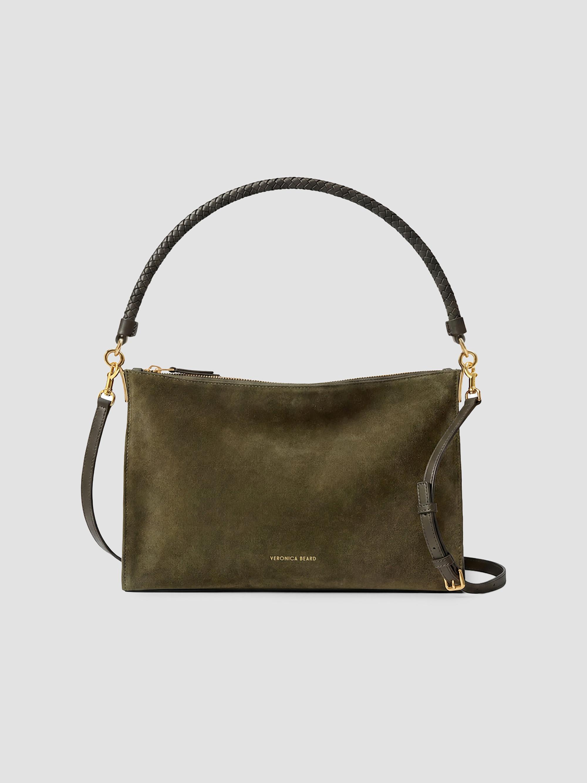Veronica Beard Women's Vida  Suede Bag - Cypress