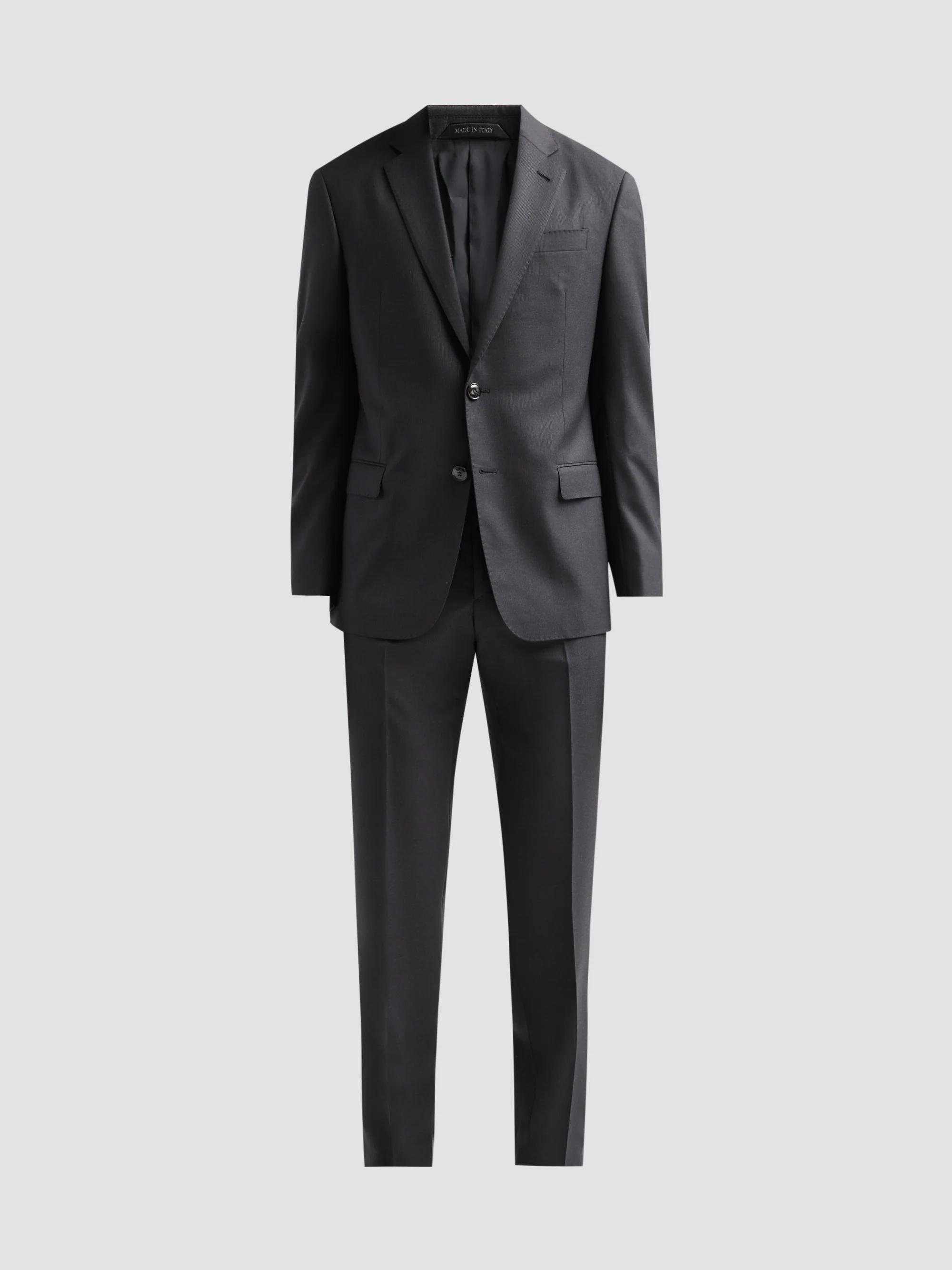 ヴィンテージ Giorgio Armani ダークグレー スーツ Giorgio Armani Wool Suit | Saks Fifth Avenue