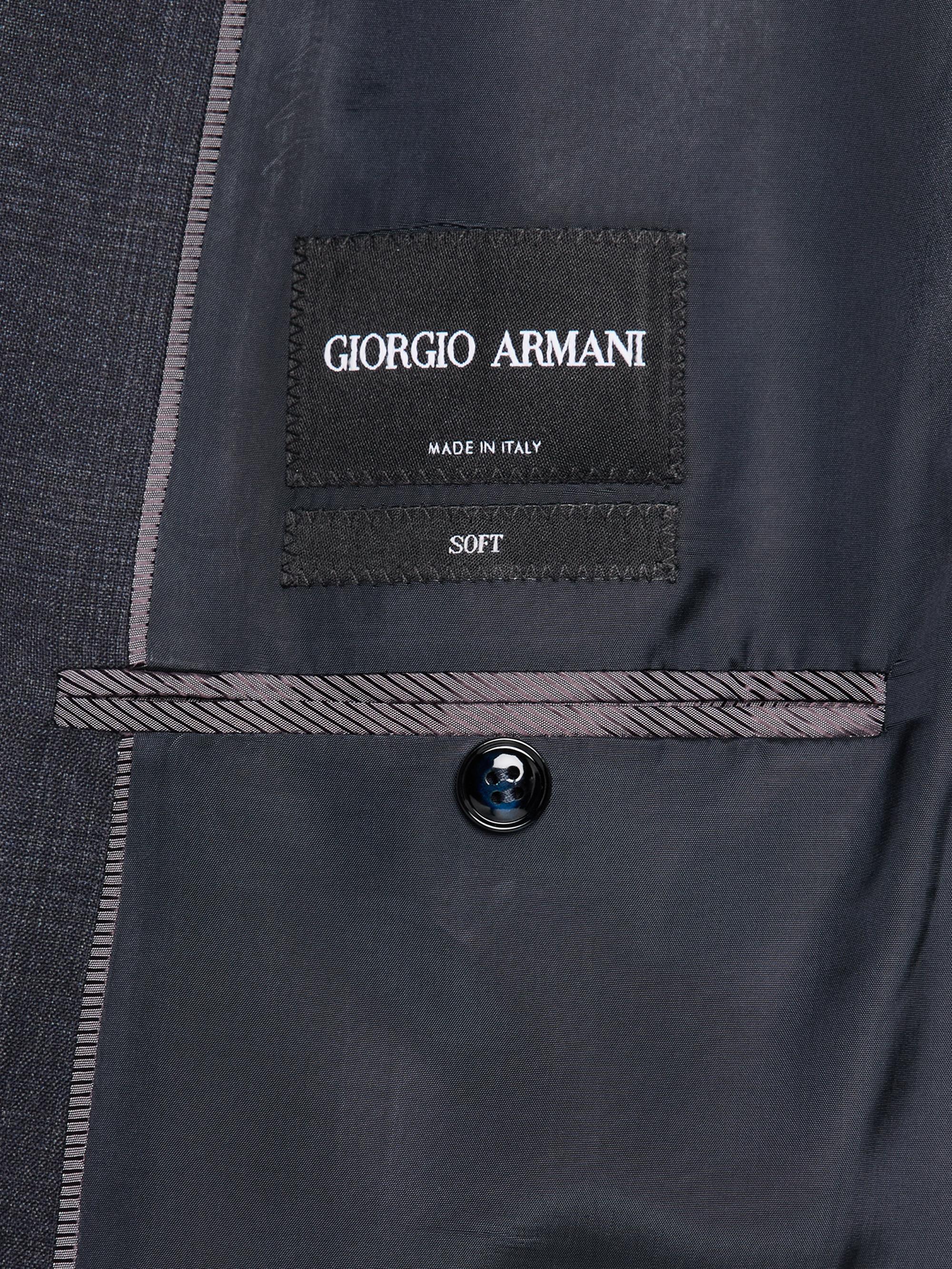 Giorgio Armani Tonal Check Wool Suit | Saks Fifth Avenue