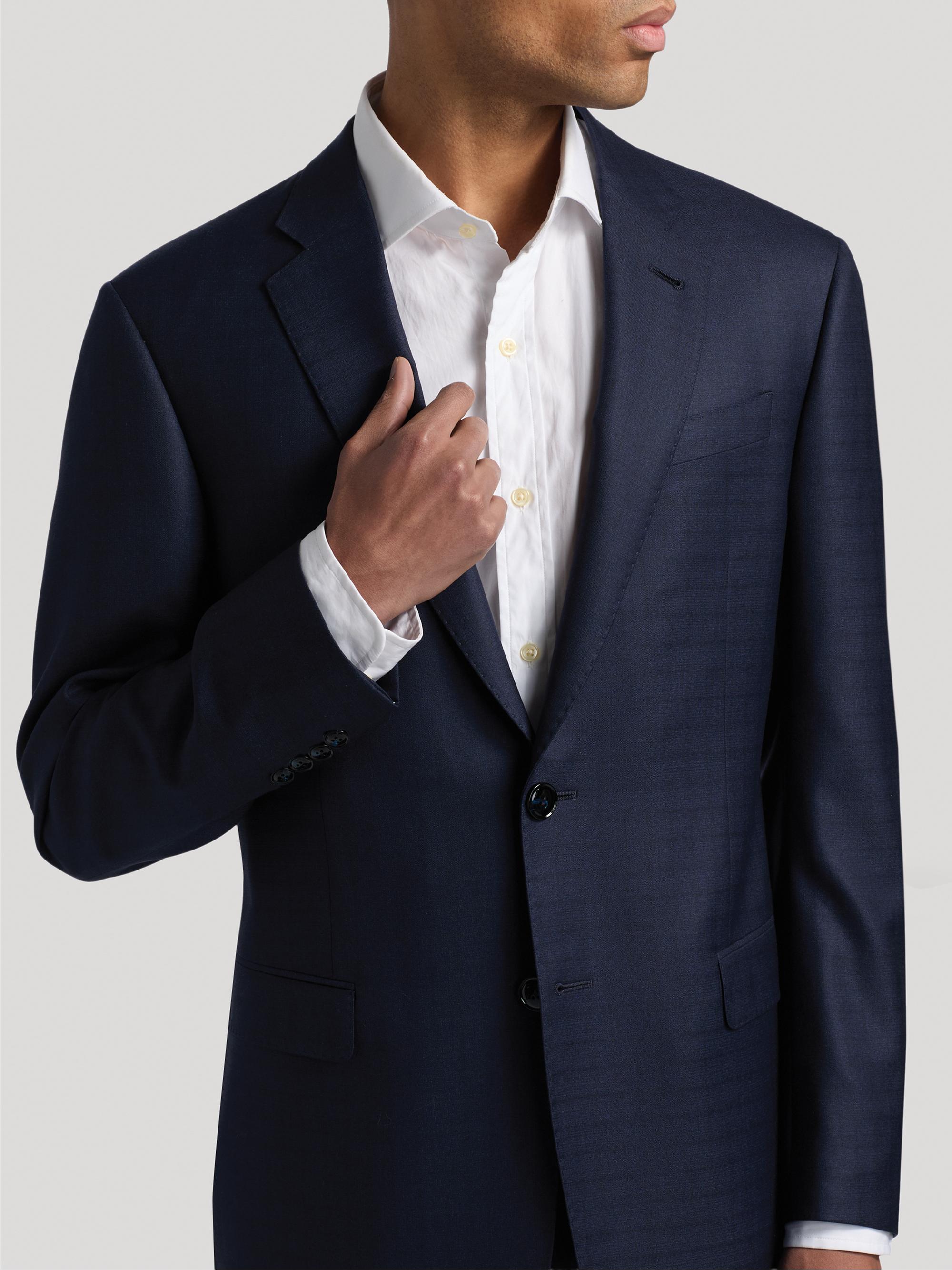 Giorgio Armani Tailored Wool Single-Breasted Suit | Saks Fifth Avenue