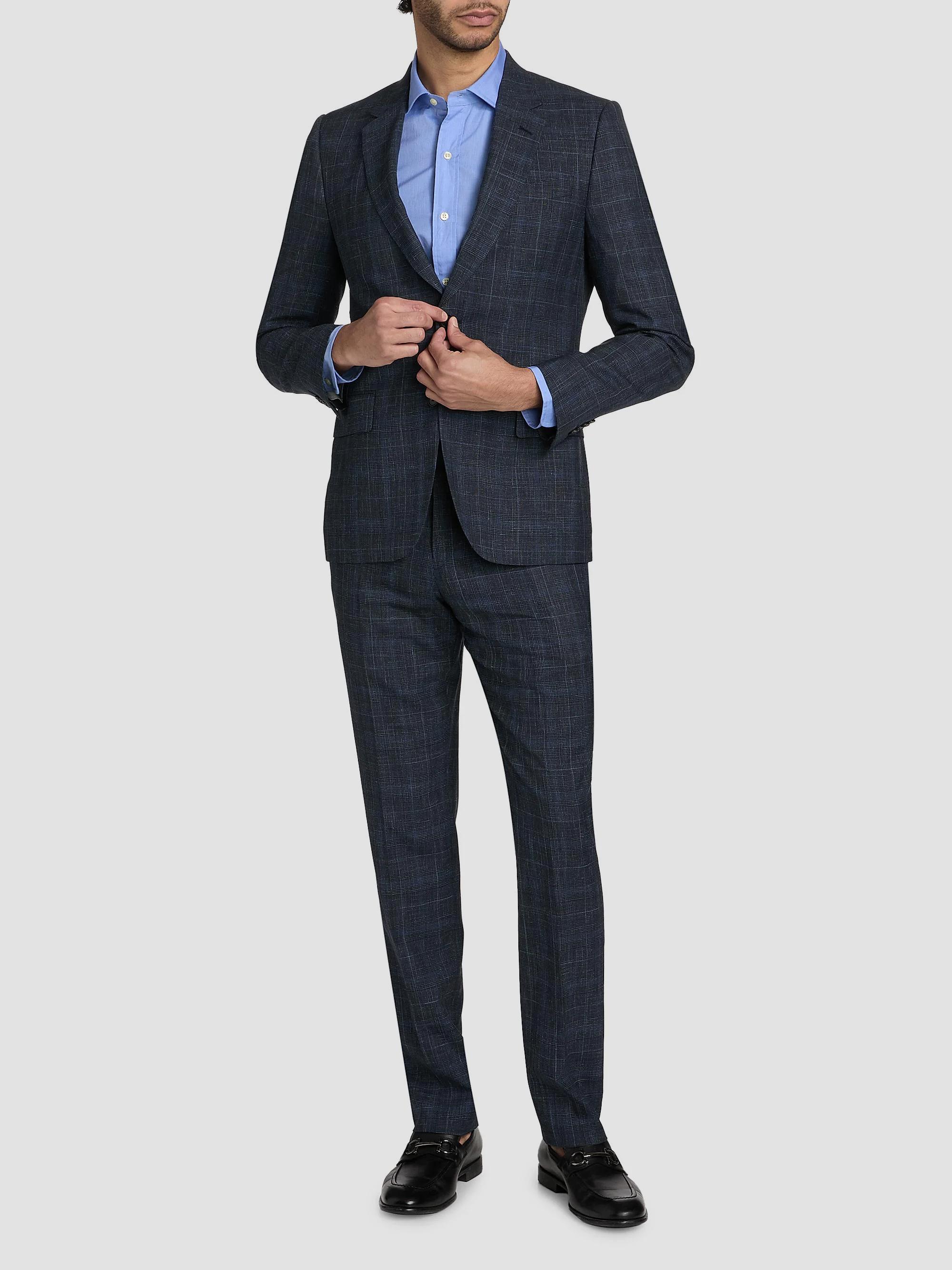 Paul Smith Soho-Fit Tailored Wool-Silk-Linen Suit | Saks Fifth Avenue