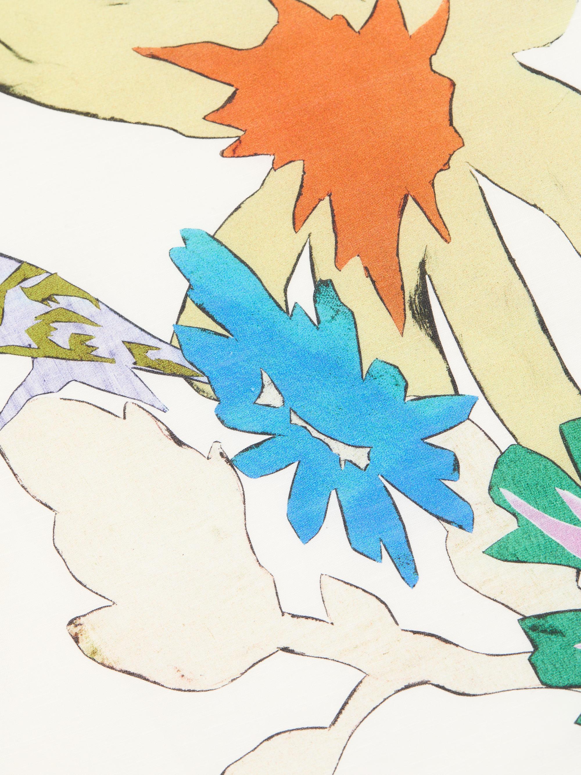Paul Smith Men's Bird & Flowers Camp Shirt - White | Thumbnail 7