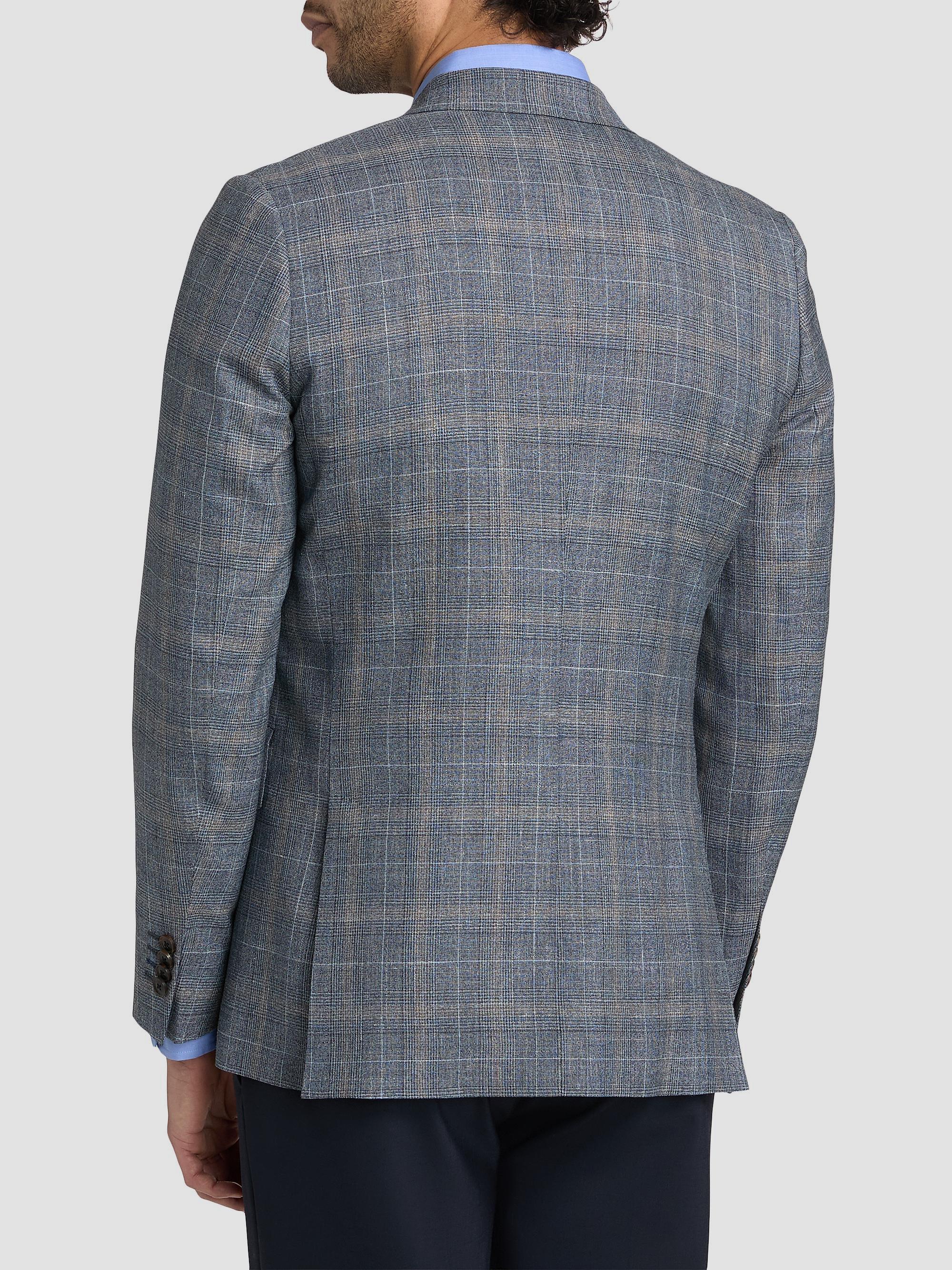 Paul Smith Glen Plaid Wool-Blend Tailored-Fit Jacket | Saks Fifth