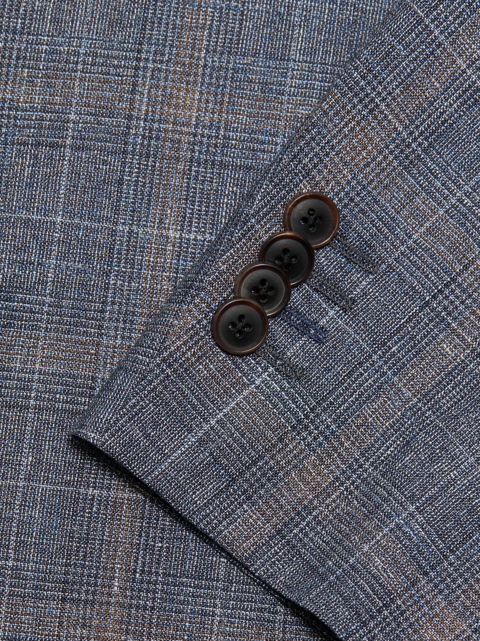 Paul Smith Glen Plaid Wool-Blend Tailored-Fit Jacket | Saks Fifth