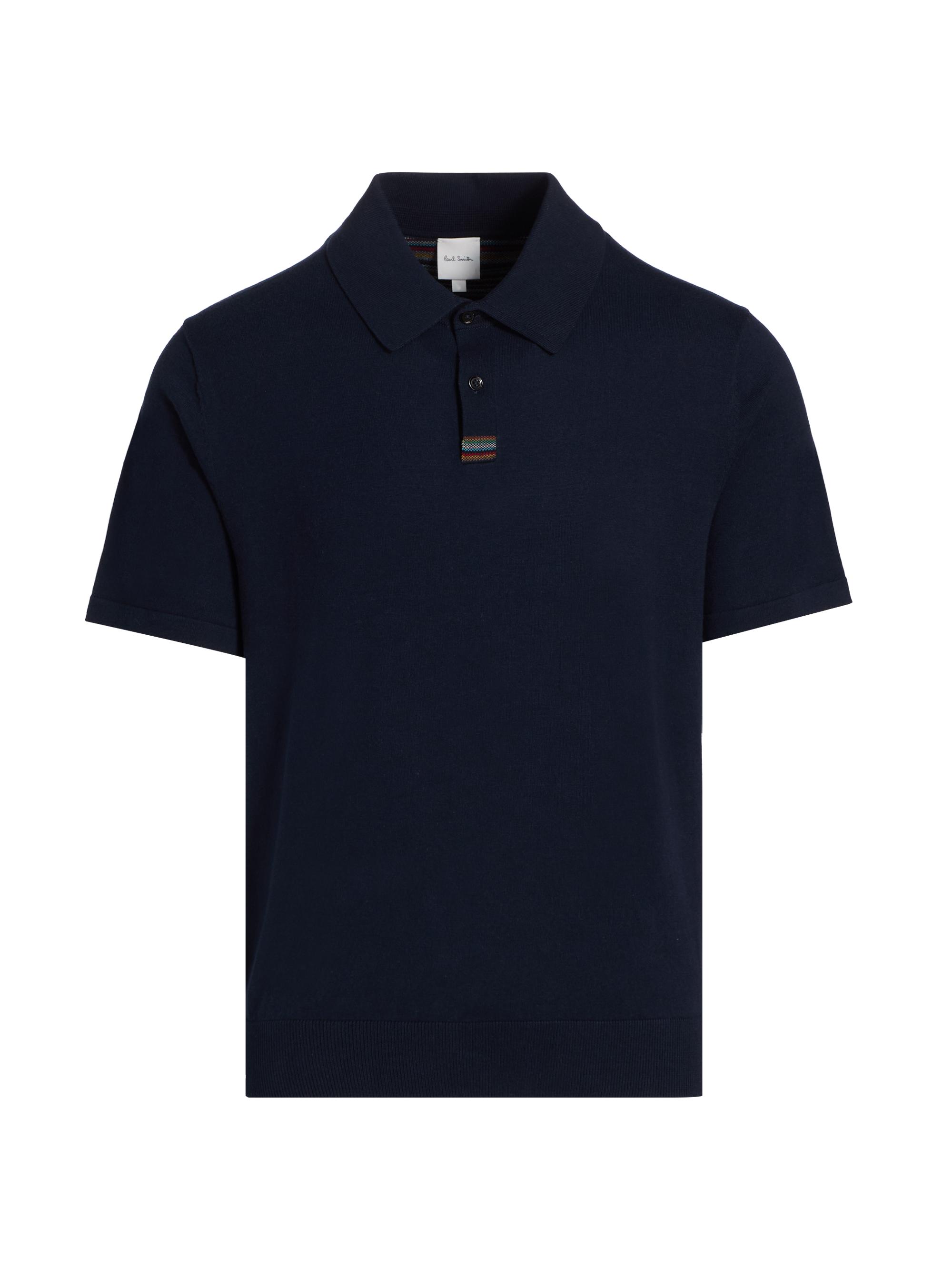 Theory Cable-Knit Polo Shirt | Saks Fifth Avenue