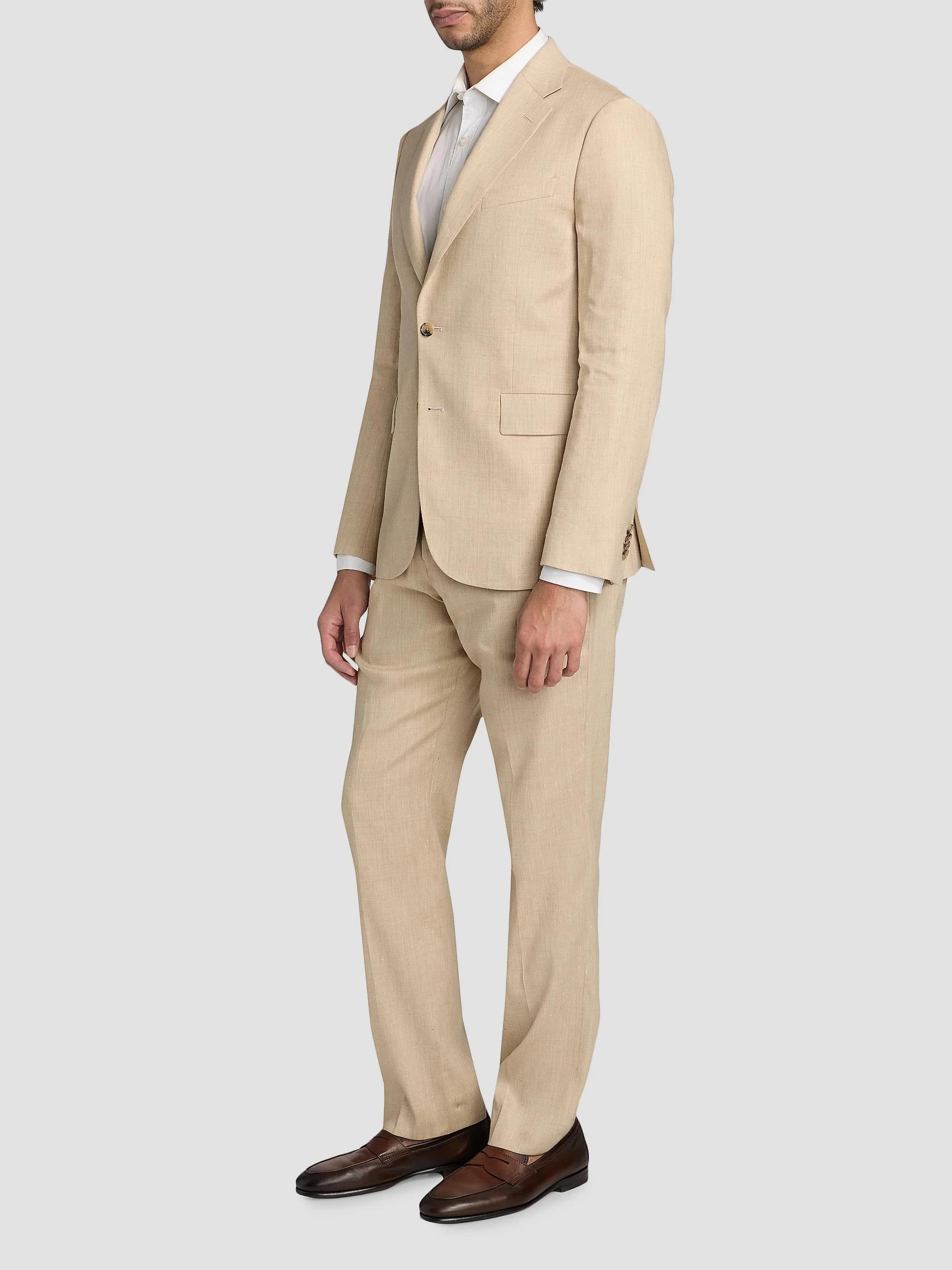 Paul Smith Tailored-Fit Stretch Linen-Wool Single-Breasted Suit