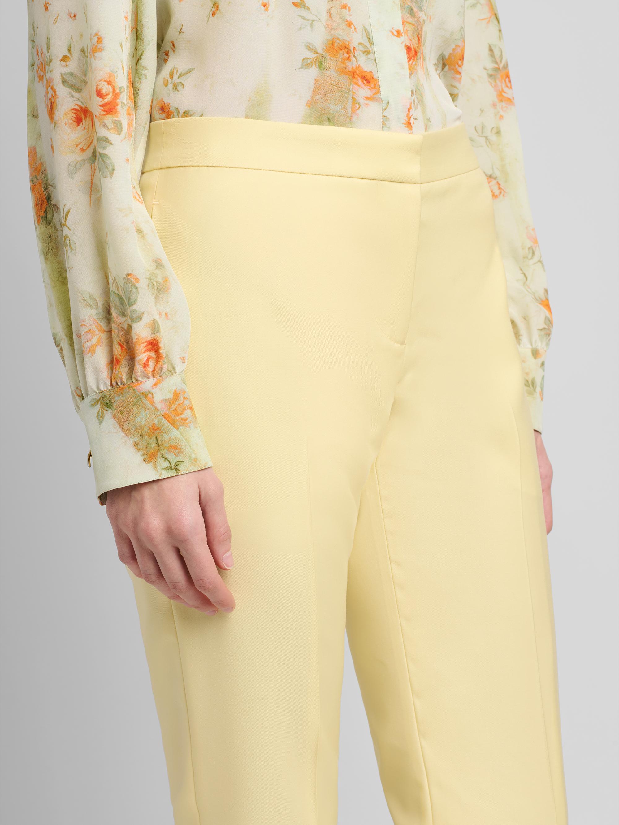McQueen Women's Wool Cigarette Trousers - Sherbet | Thumbnail 6