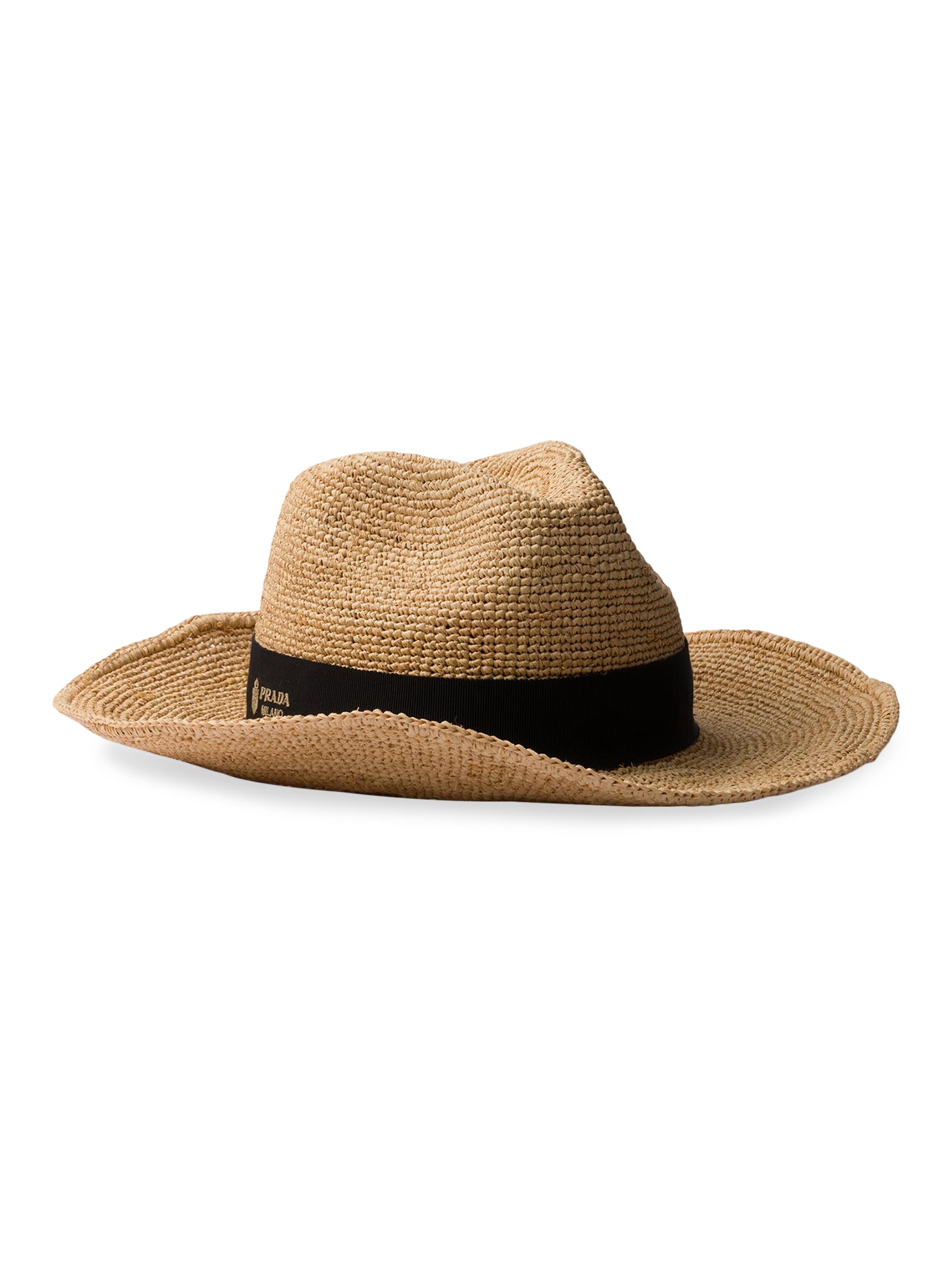 Prada Women's Crochet Hat - Beige