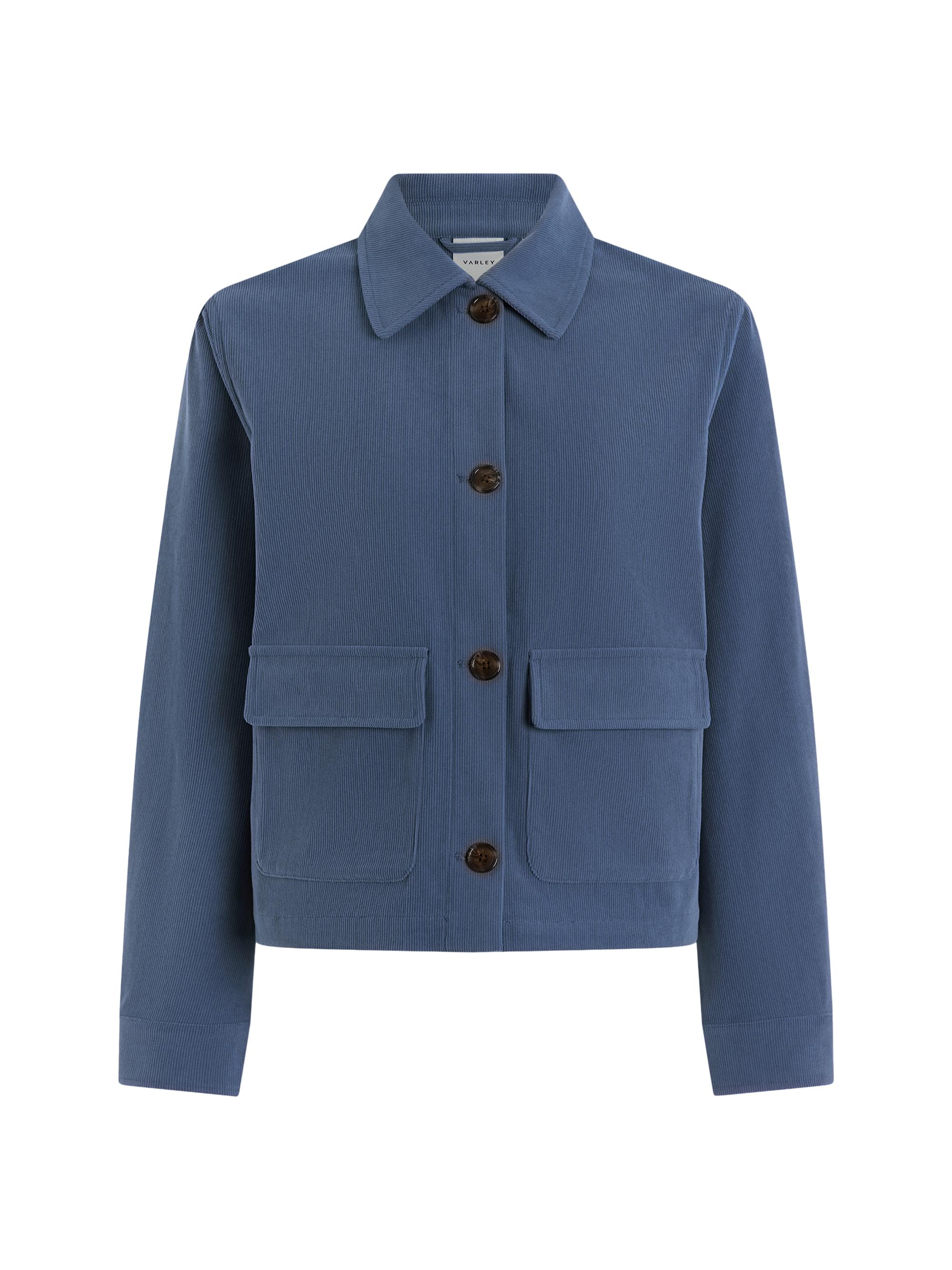 Varley Women's Carlotta Corduroy Utility Jacket - Bijou Blue