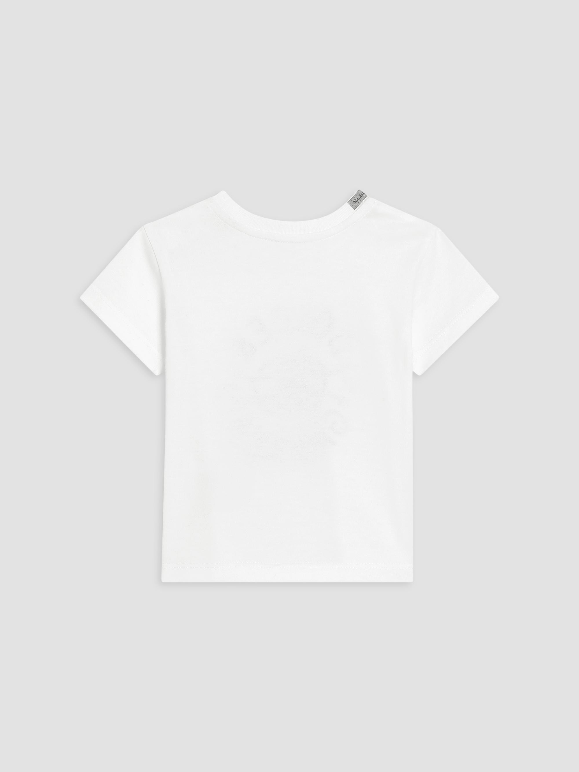 Dolce & Gabbana Baby Boy's Logo Cotton Jersey T-Shirt - Bianco 24 Months | Thumbnail 2
