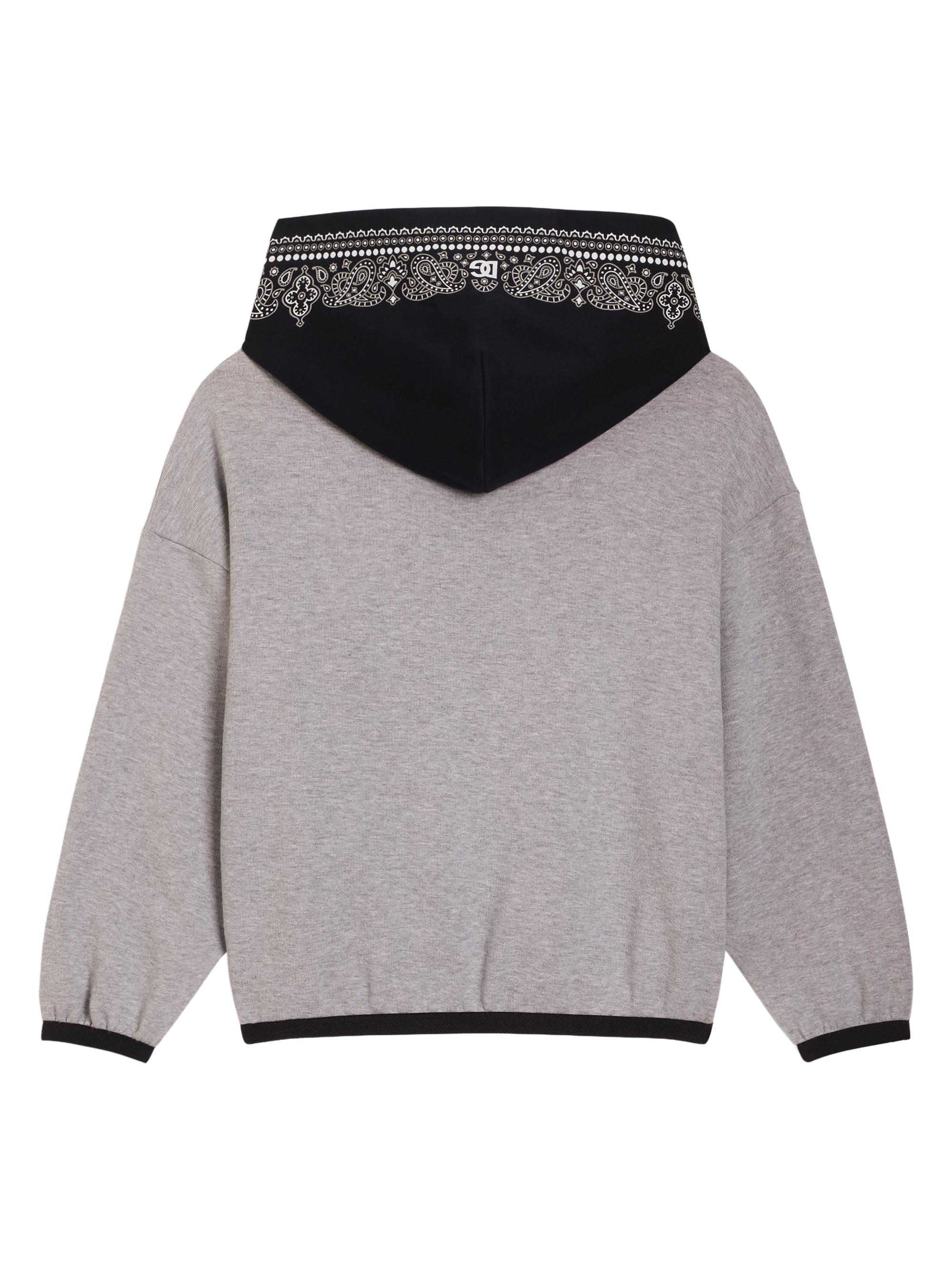 Dolce & Gabbana Little Boy's & Boy's Bandana Print Logo Hoodie - Variante Abbinata | Thumbnail 2