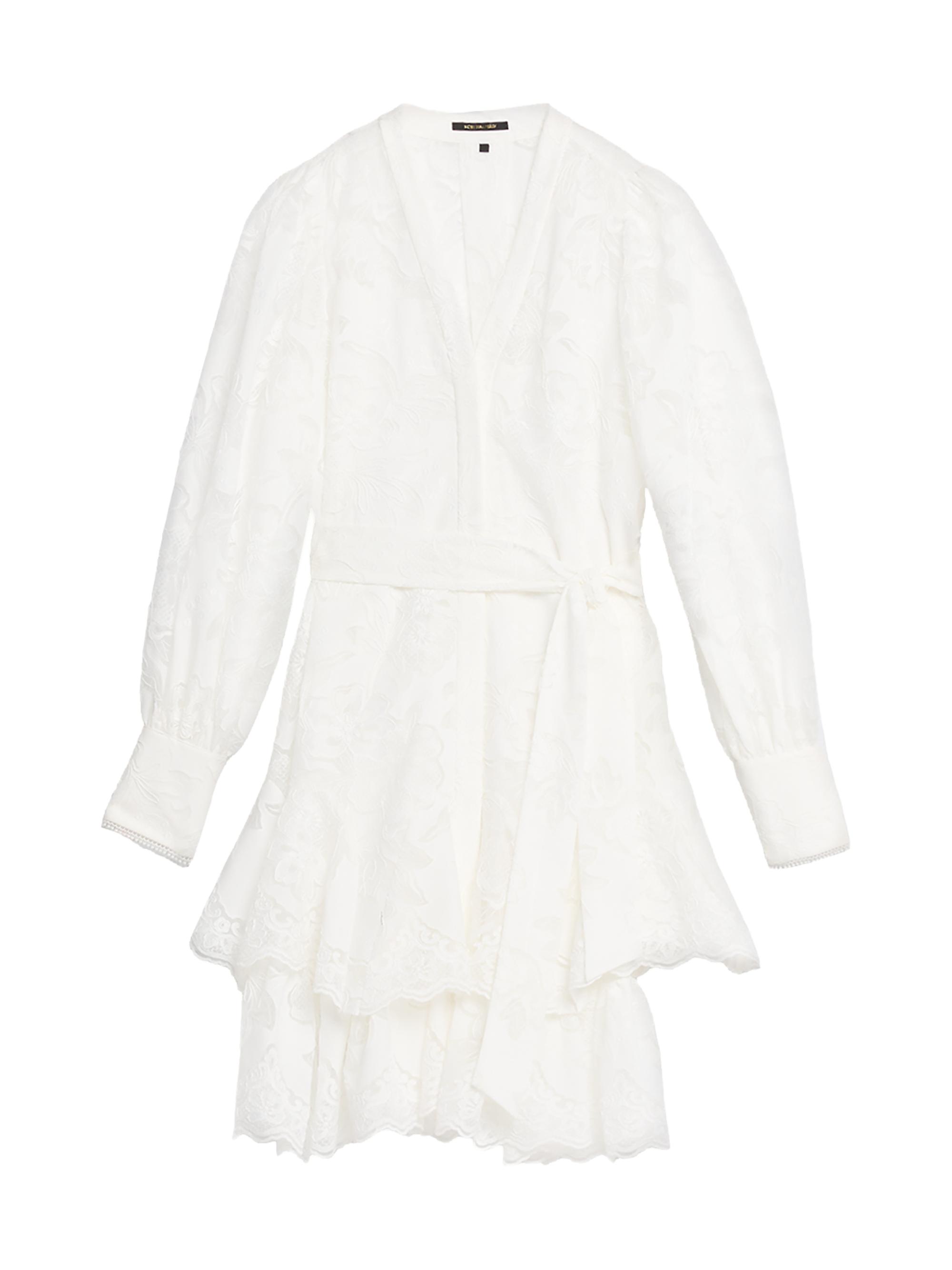Kobi Halperin Women's Gillian Lace Tiered Minidress - White