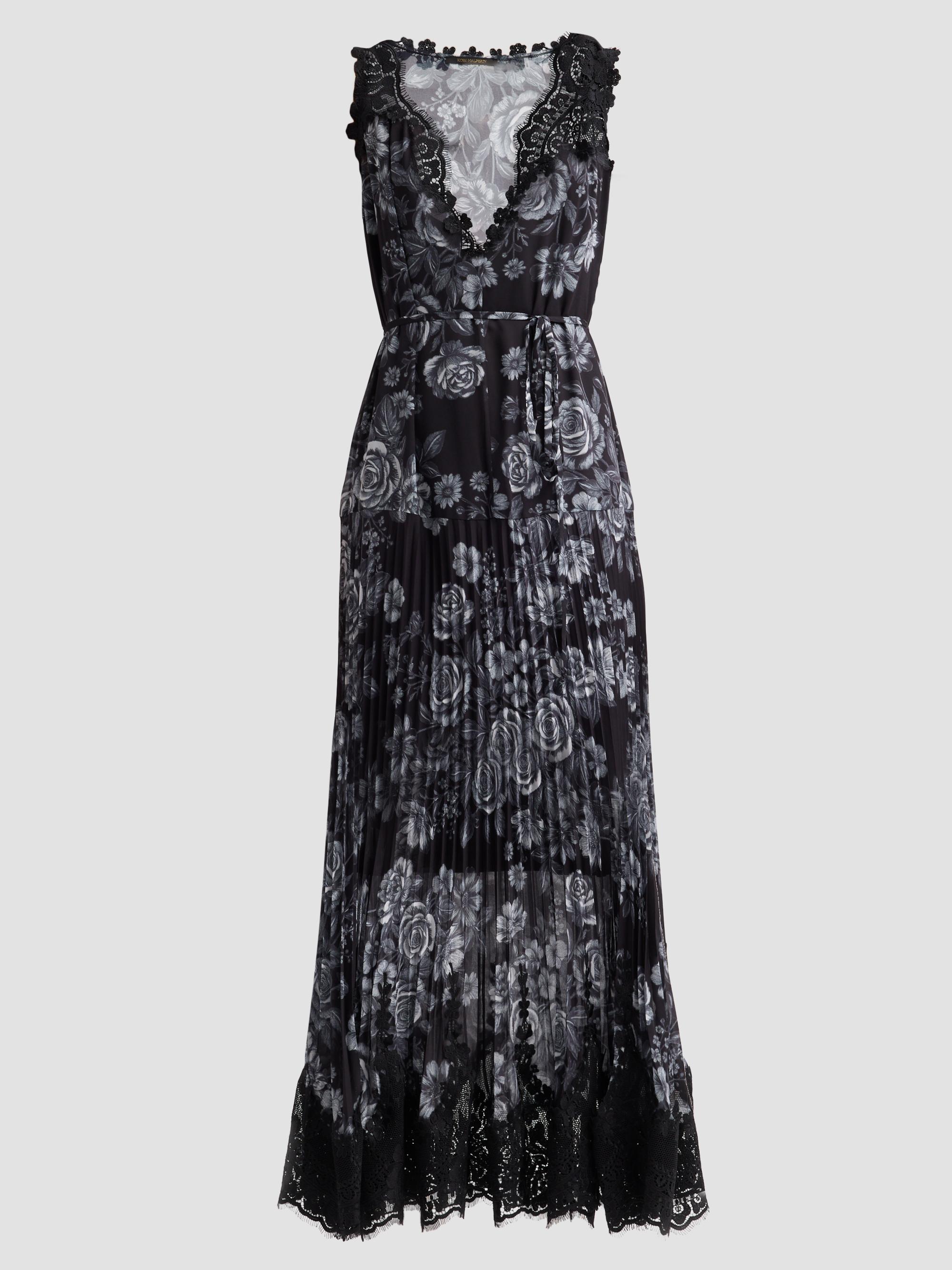 Kobi Halperin Women's Liora Floral Midi Dress - Black Multi | Thumbnail 6