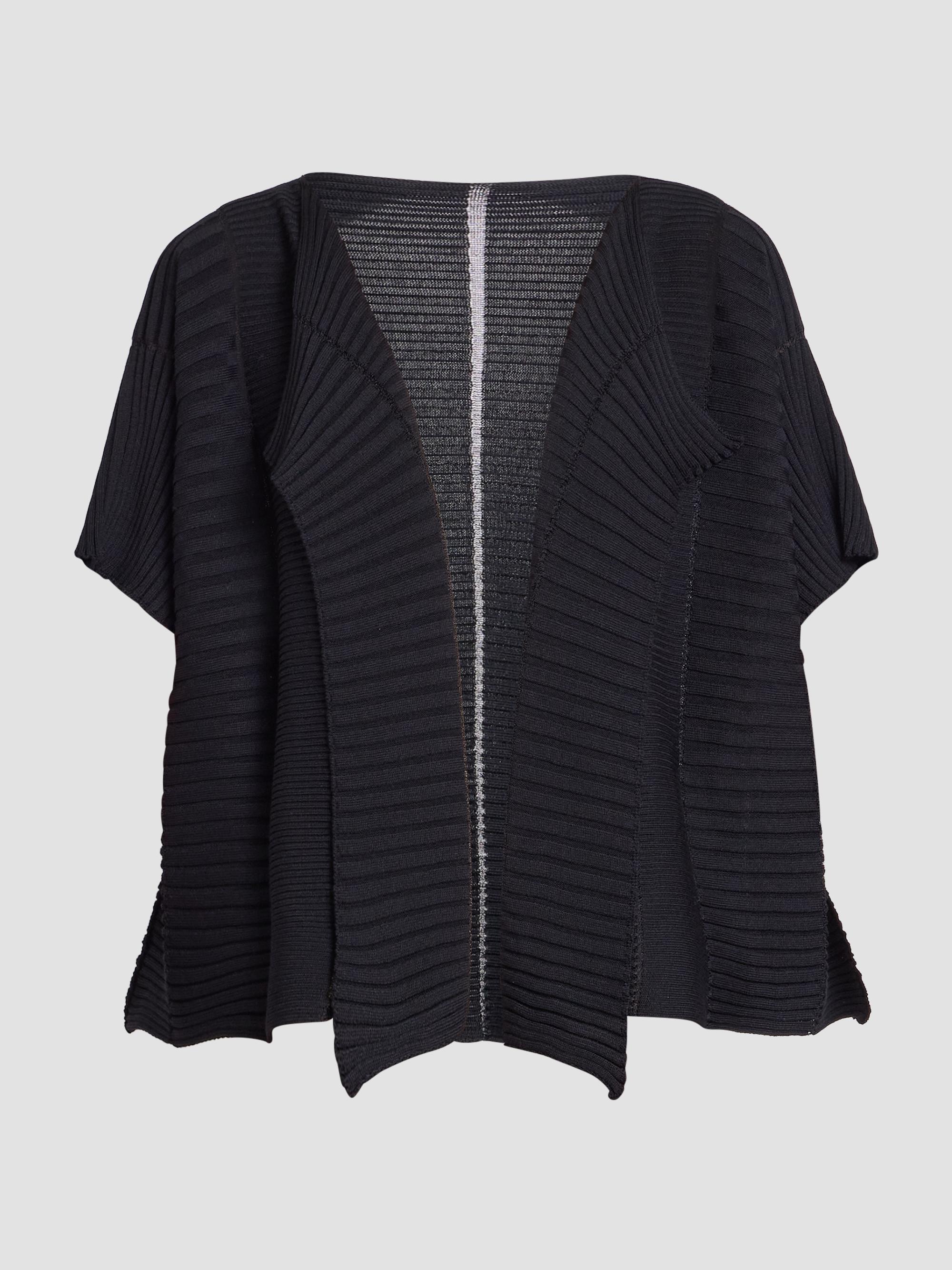 Issey Miyake Column Knit Short-Sleeve Top | Saks Fifth Avenue