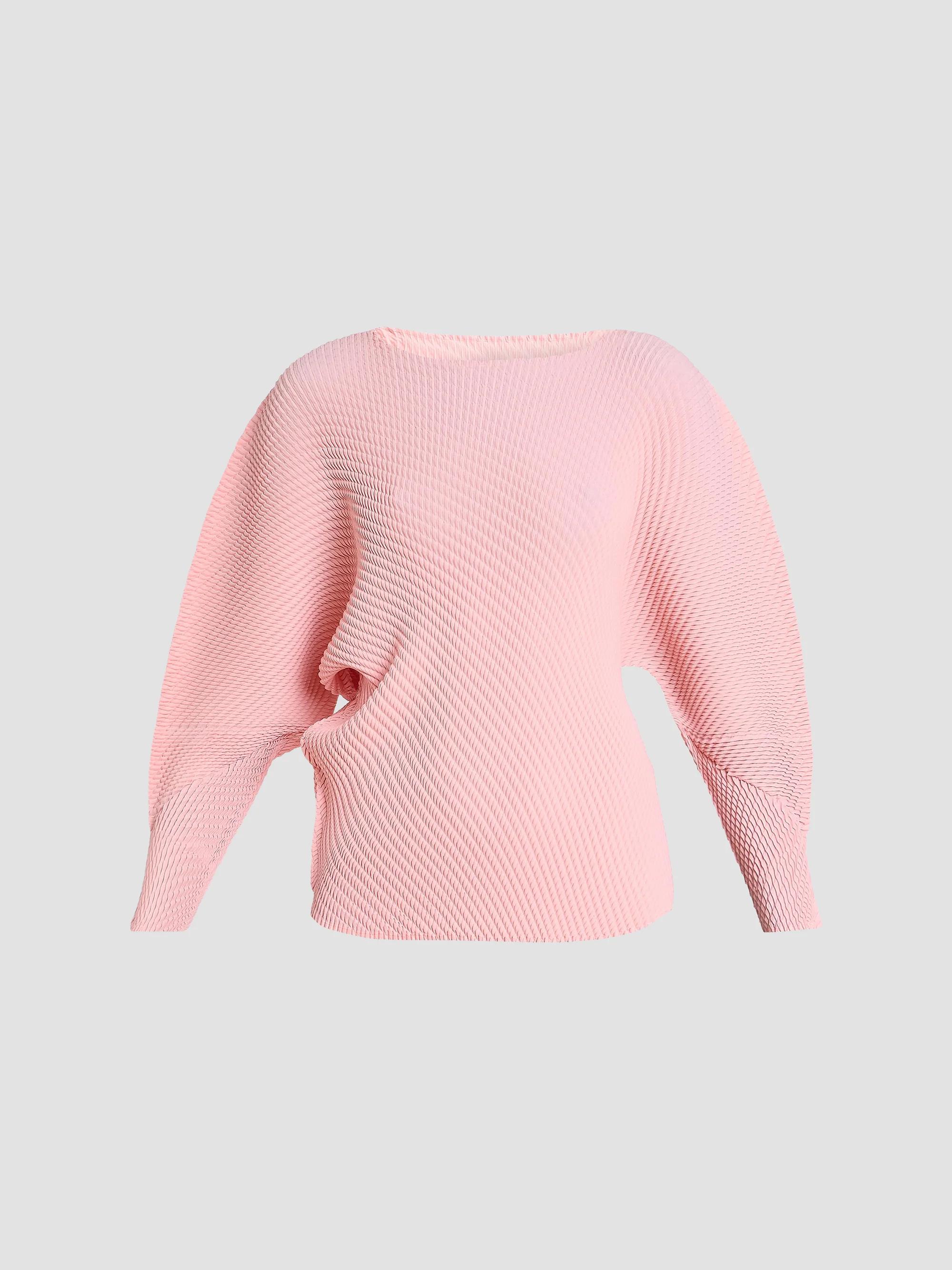 Issey Miyake Chiffon Twist Plissé Shirt | Saks Fifth Avenue