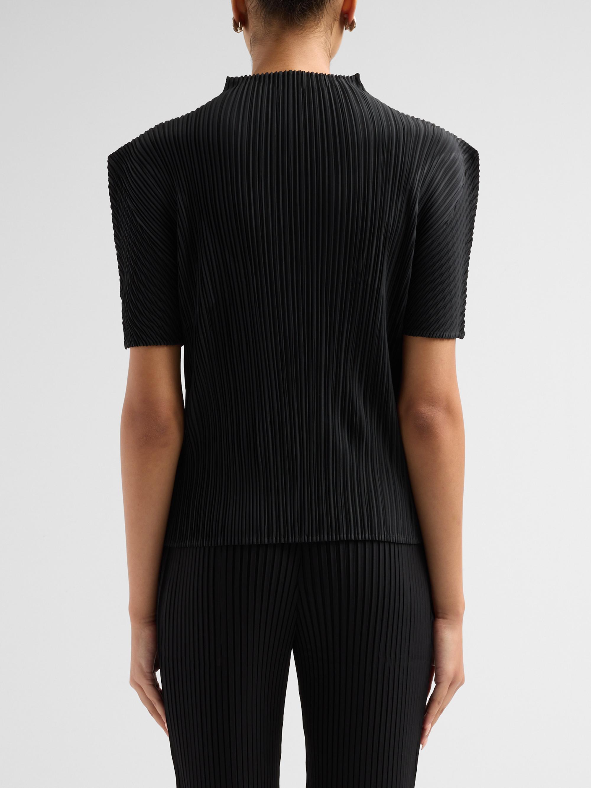 Issey Miyake Box Shoulder Pleats Top | Saks Fifth Avenue