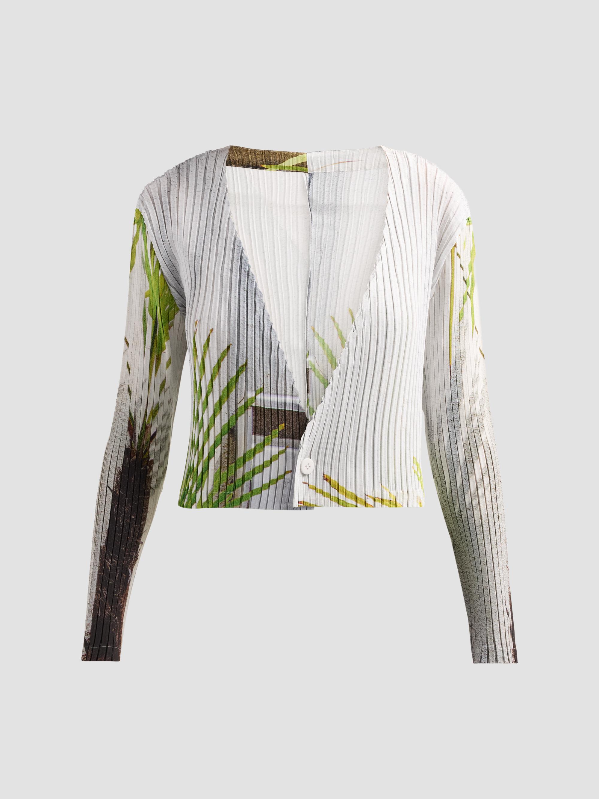 Issey Miyake Urban Jungle Pleats Cardigan | Saks Fifth Avenue