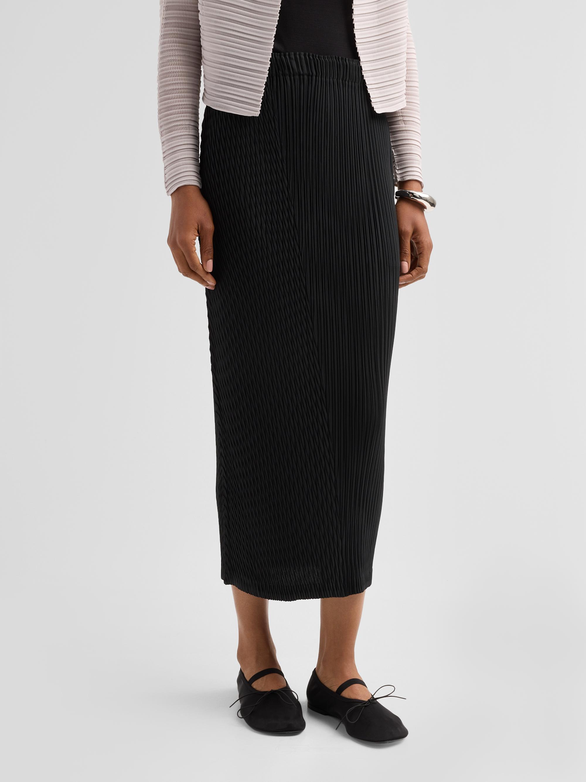 Issey Miyake Box Pleats Midi Skirt | Saks Fifth Avenue