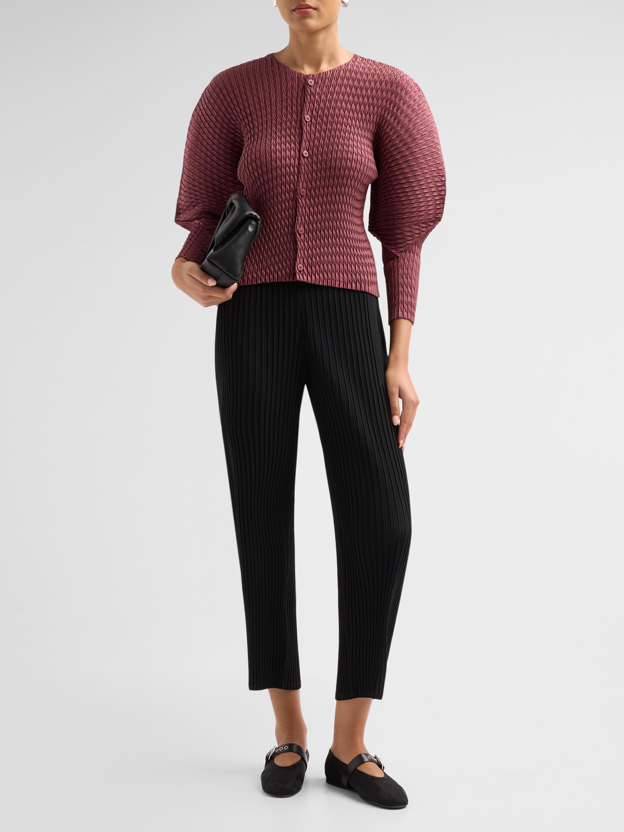 Issey Miyake Sleek Pleats Cardigan | Saks Fifth Avenue
