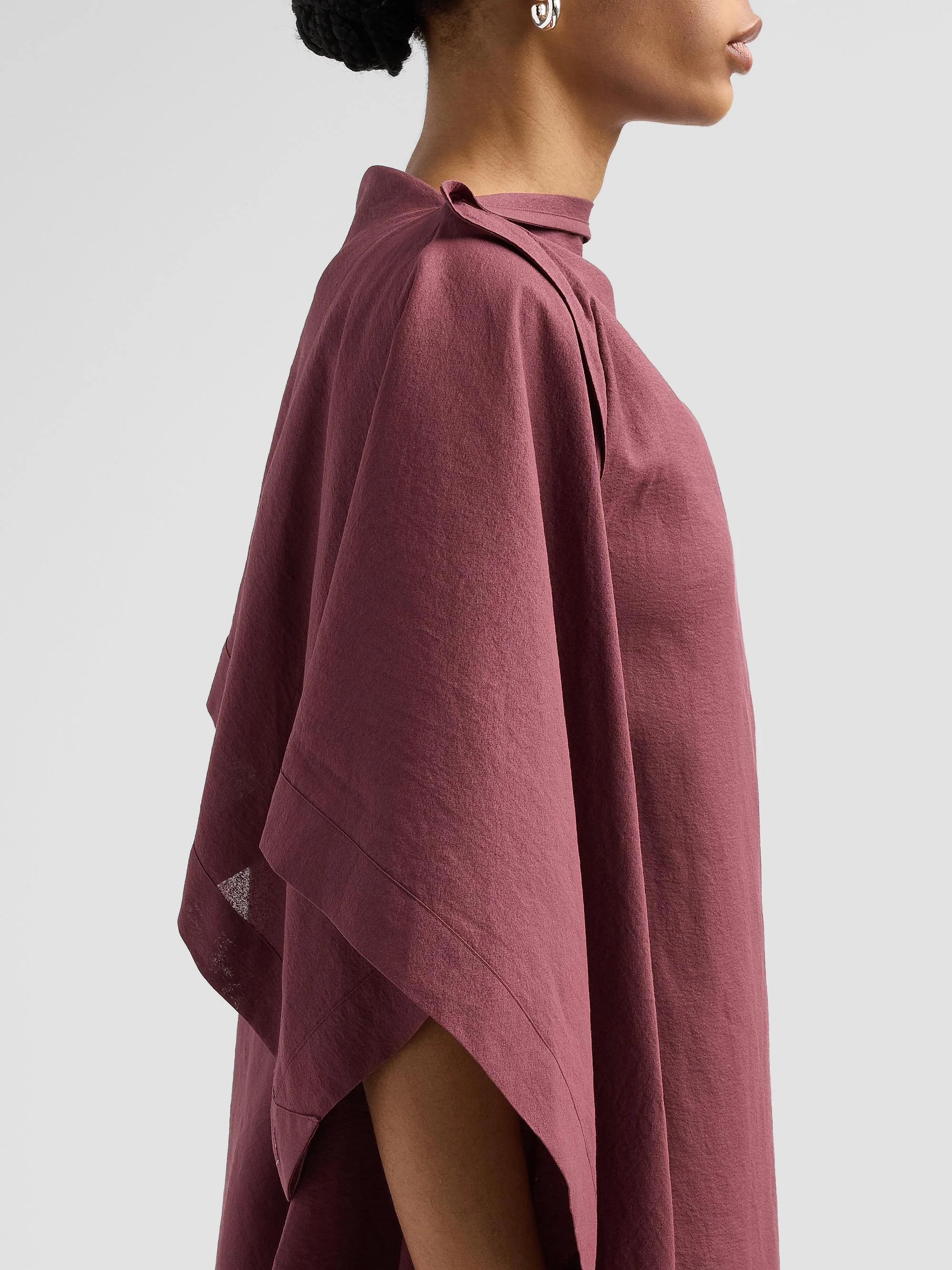Issey Miyake All Squares Asymmetric Midi Dress | Saks Fifth Avenue