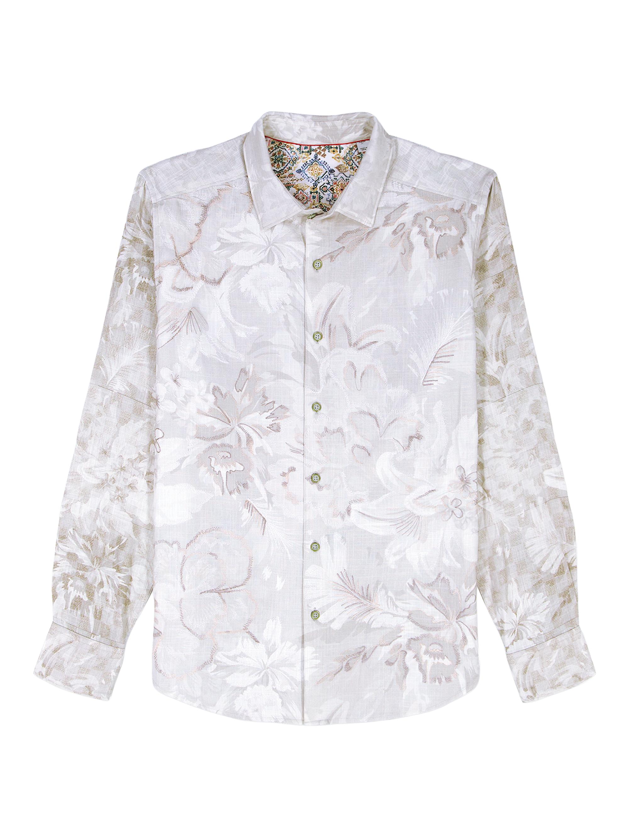 Robert Graham Men's Sand Cruiser Floral Graphic Shirt