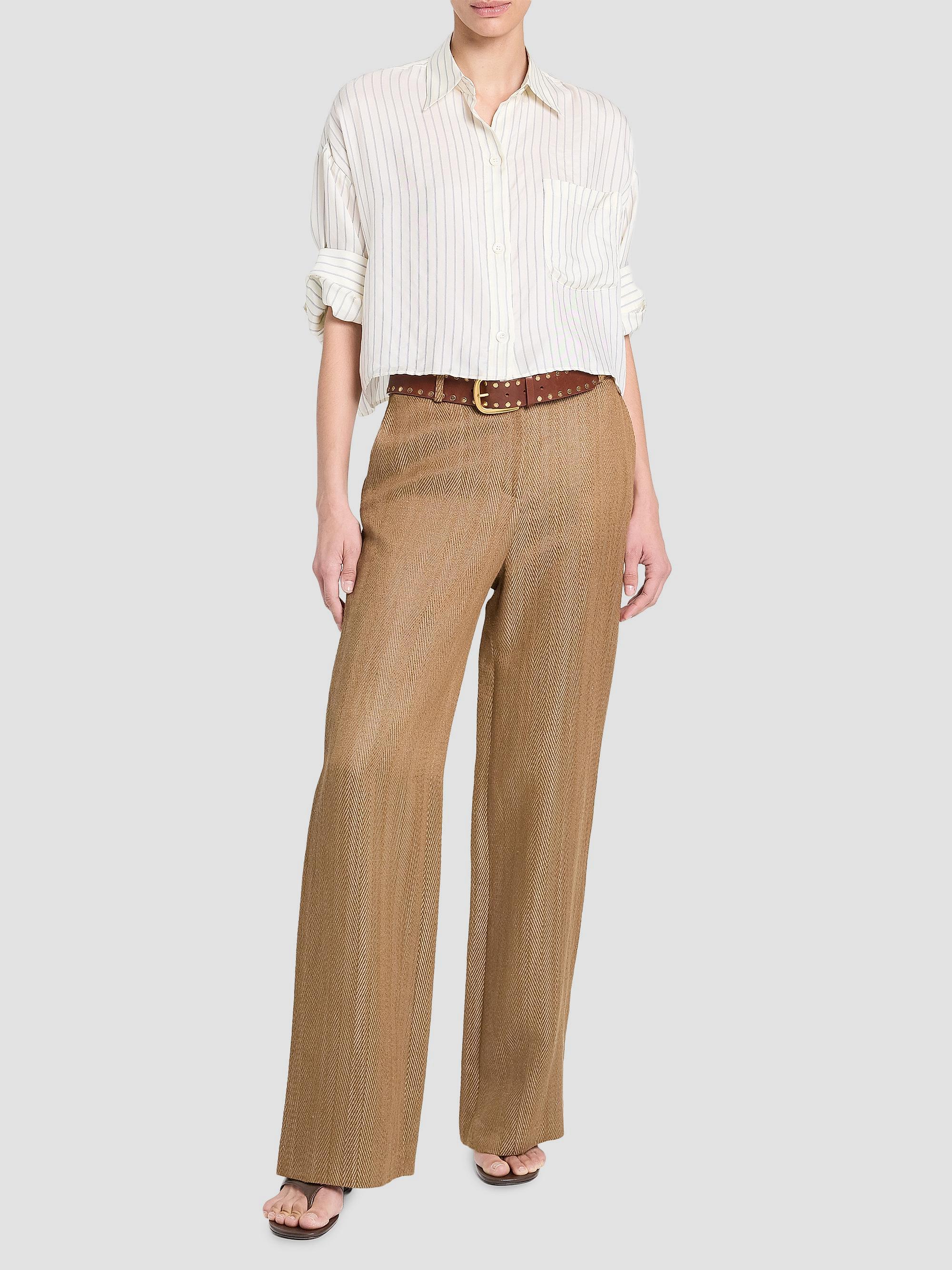 TWP Next Ex Striped Cotton Shirt | Saks Fifth Avenue