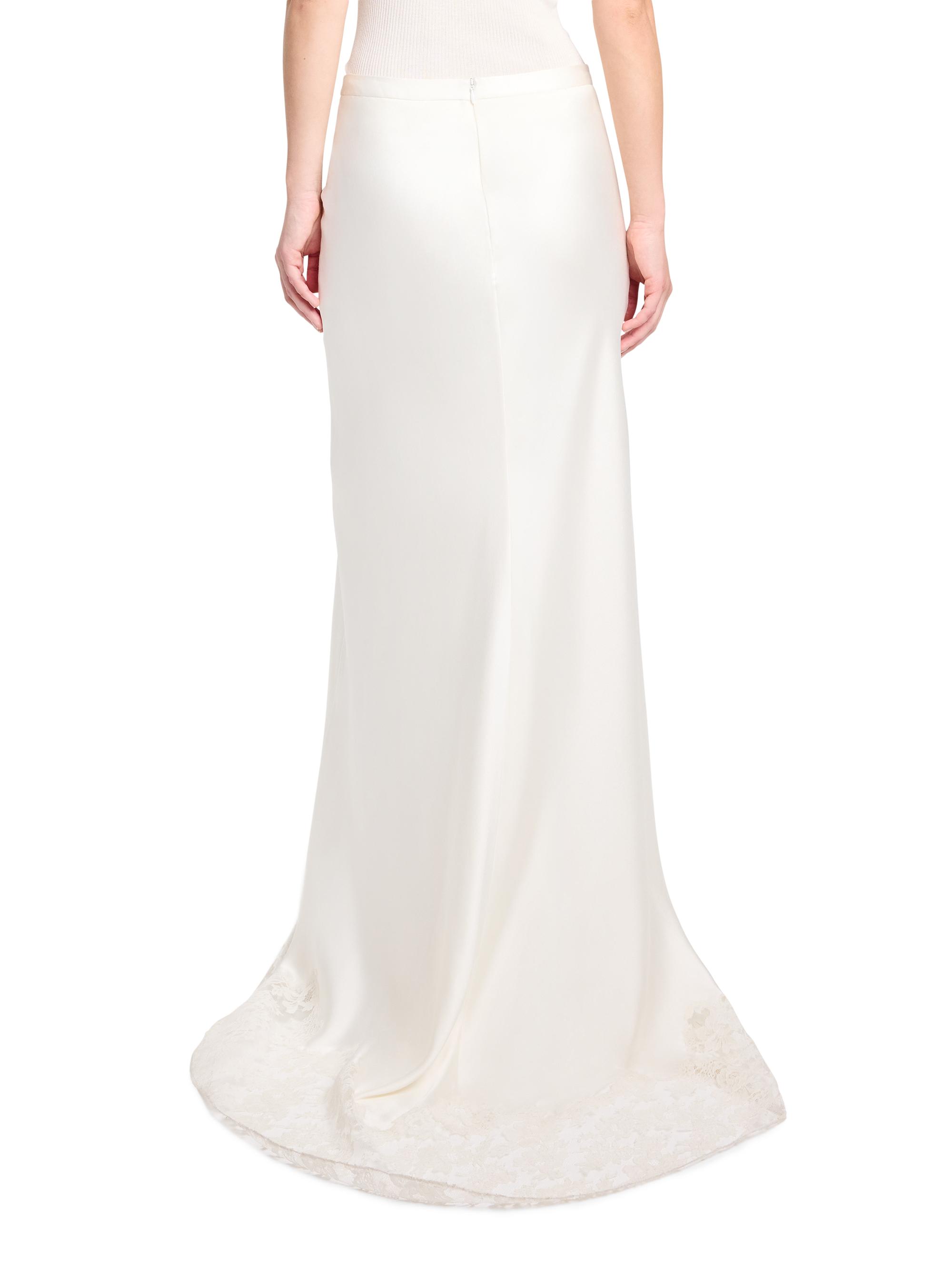 TWP Women's Stretch-Silk Lace Floor-Length Maxi Skirt - | Thumbnail 5
