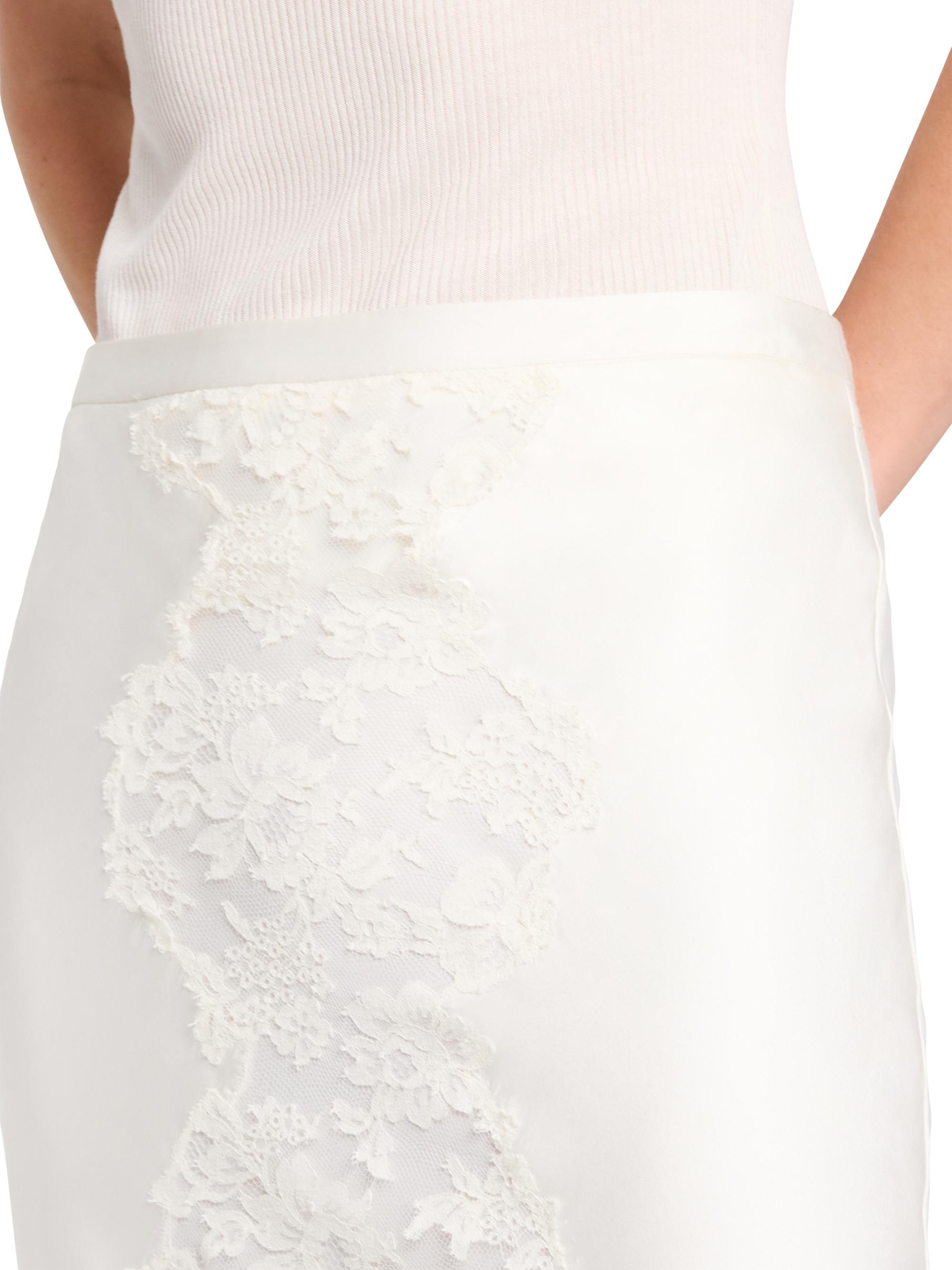 TWP Women's Stretch-Silk Lace Floor-Length Maxi Skirt - | Thumbnail 6