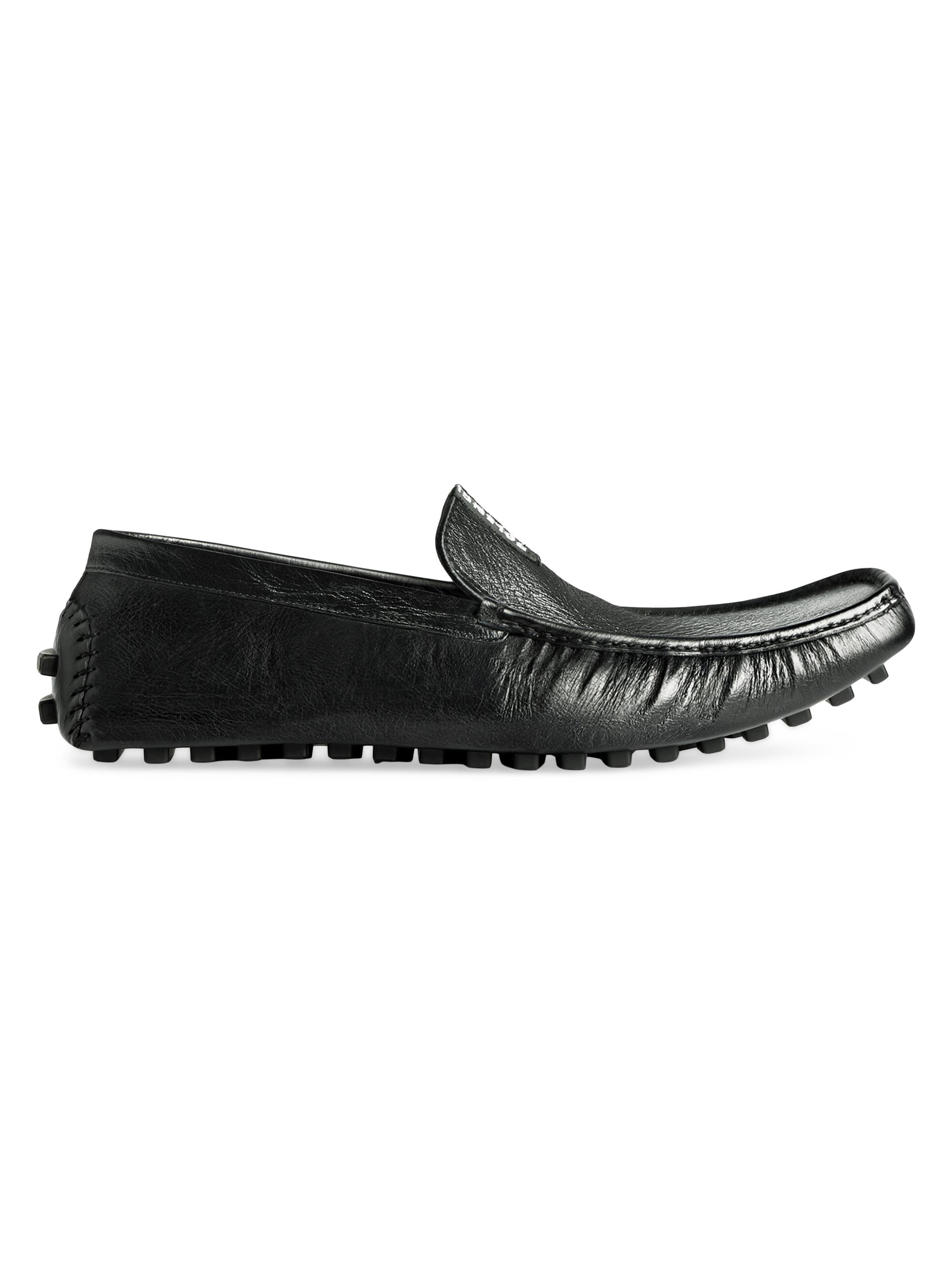 Balenciaga Men's Portofino Loafers - Black