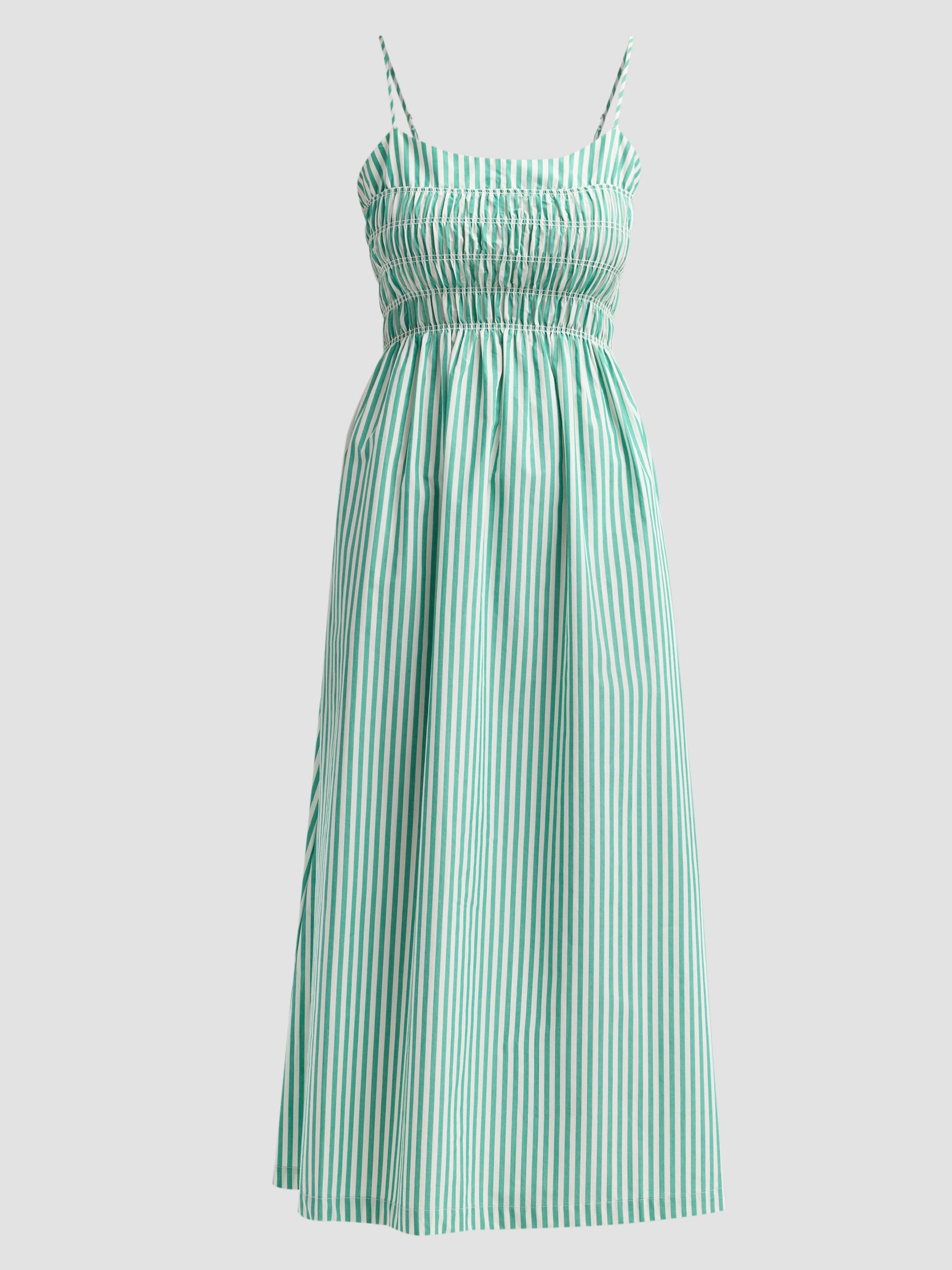 Rails Primrose Stripe Smocked Midi Dress | Saks Fifth Avenue