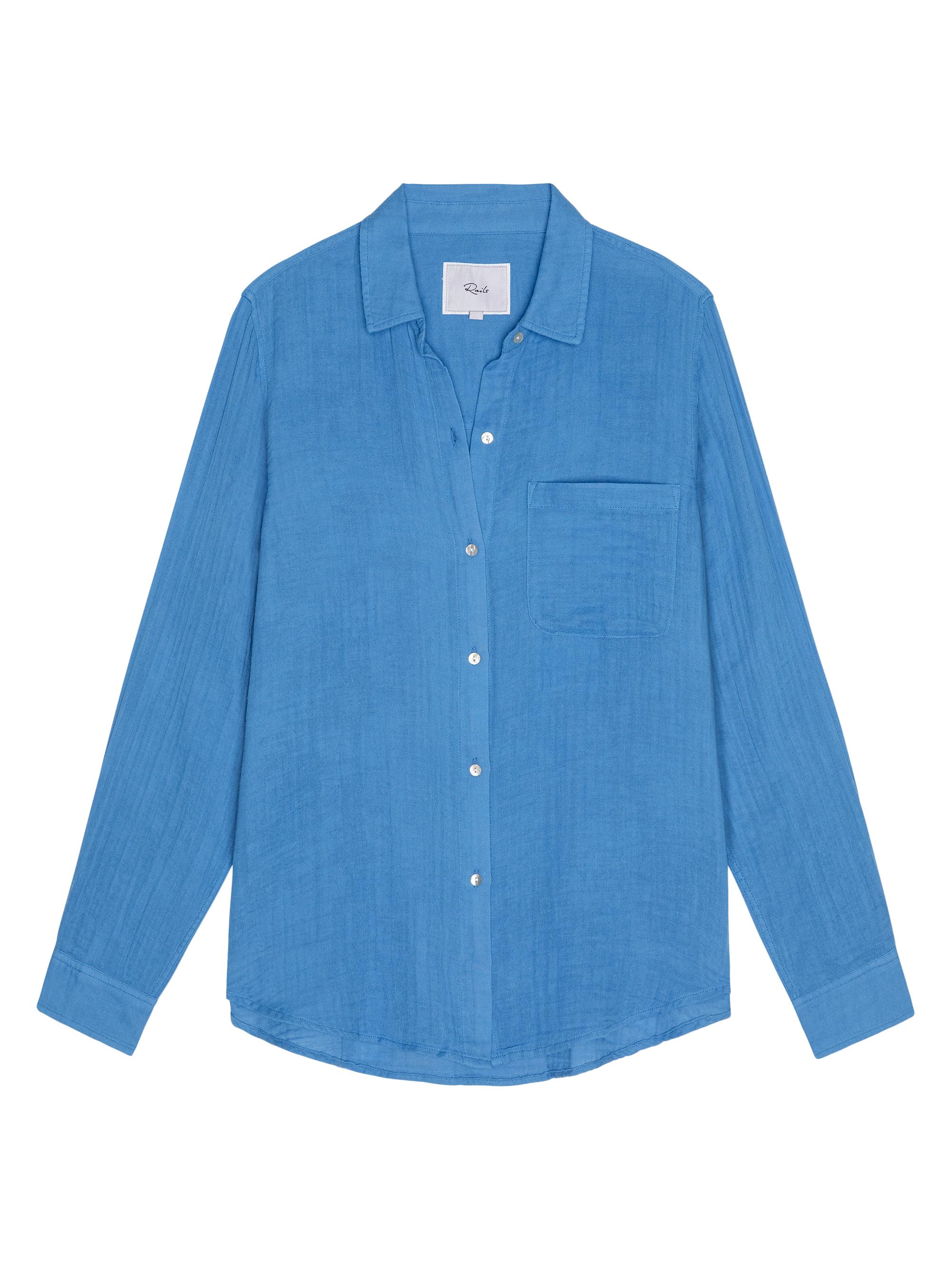 Rails Women's Ellis Cotton Shirt - French Blue