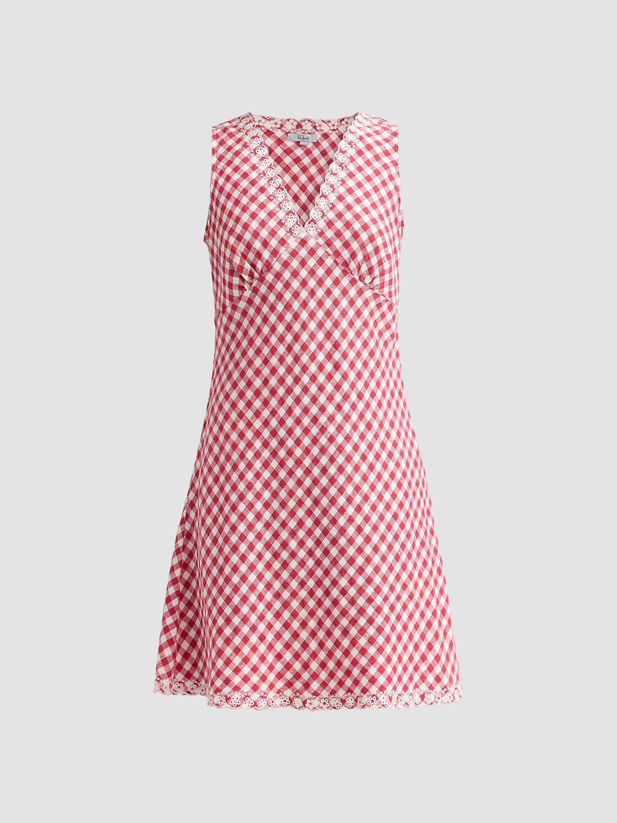 Rails Bex Gingham Mini Dress | Saks Fifth Avenue