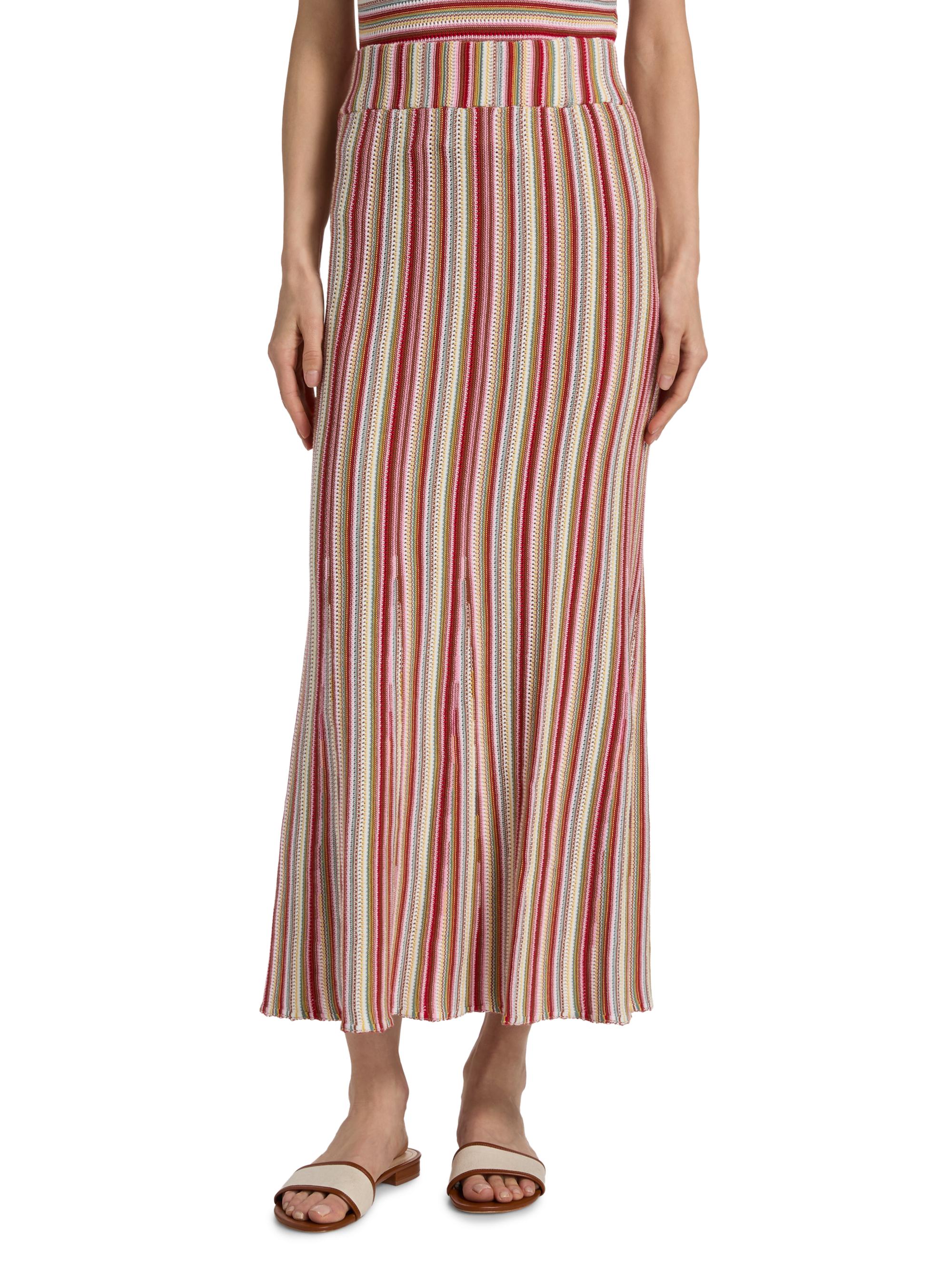 Rails Women's Nari Striped Cotton Maxi Skirt - Havana Stripe | Thumbnail 3