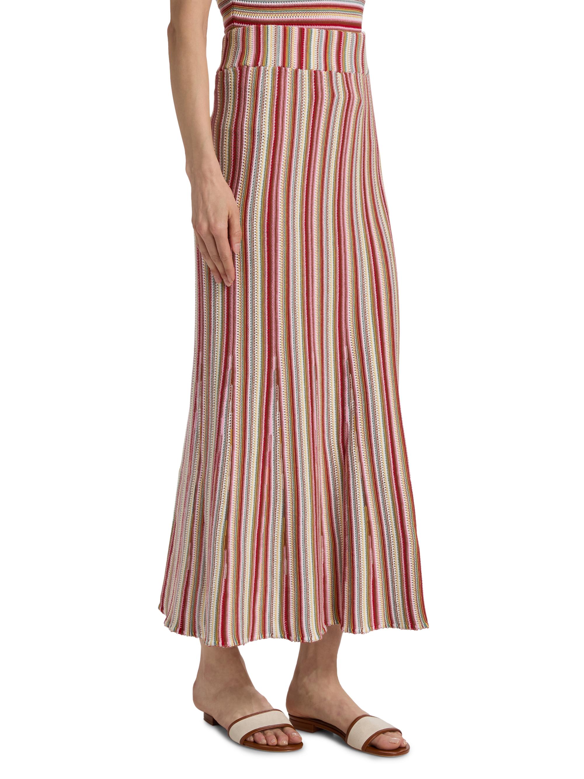 Rails Women's Nari Striped Cotton Maxi Skirt - Havana Stripe | Thumbnail 4