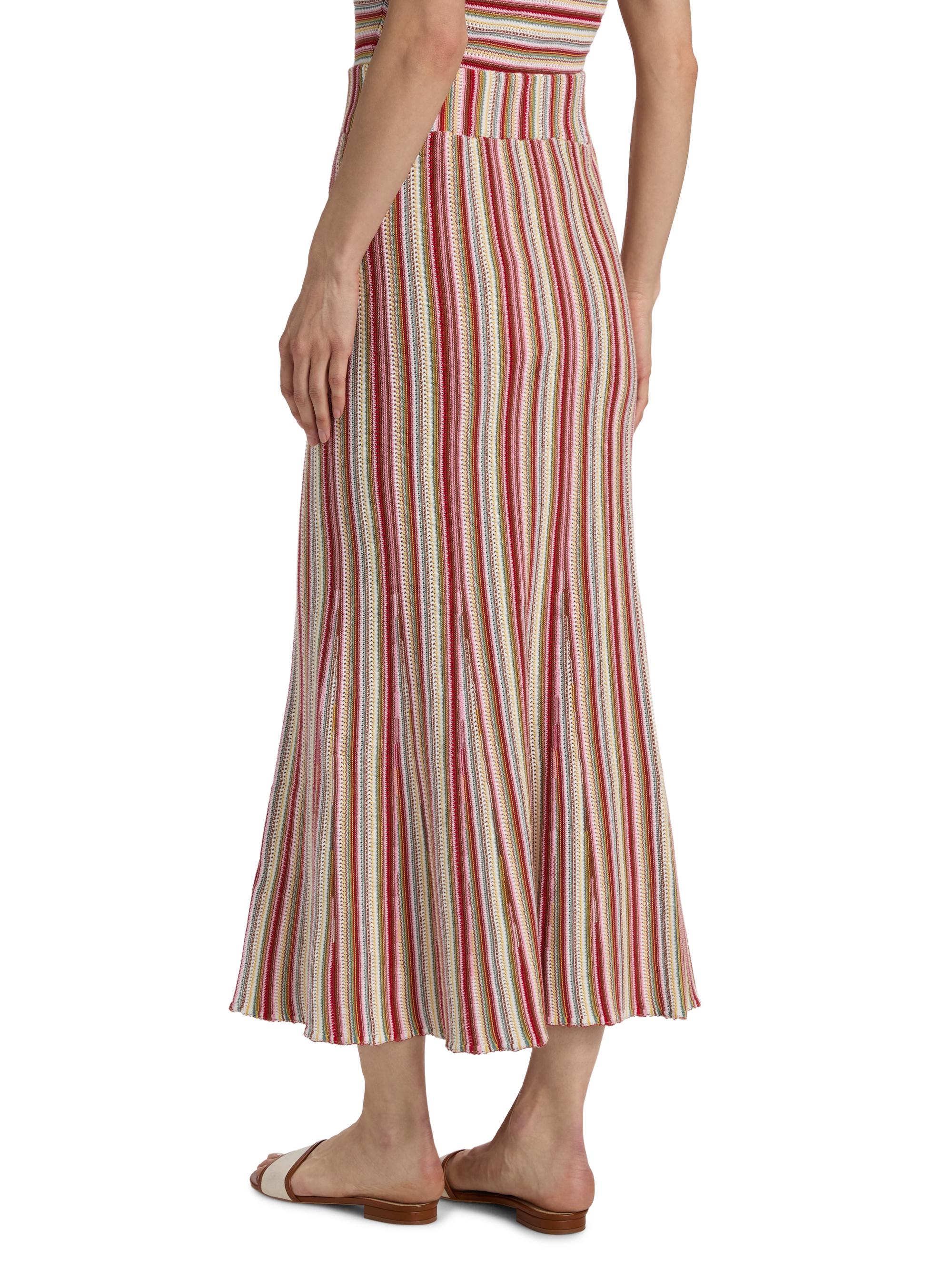 Rails Women's Nari Striped Cotton Maxi Skirt - Havana Stripe | Thumbnail 5