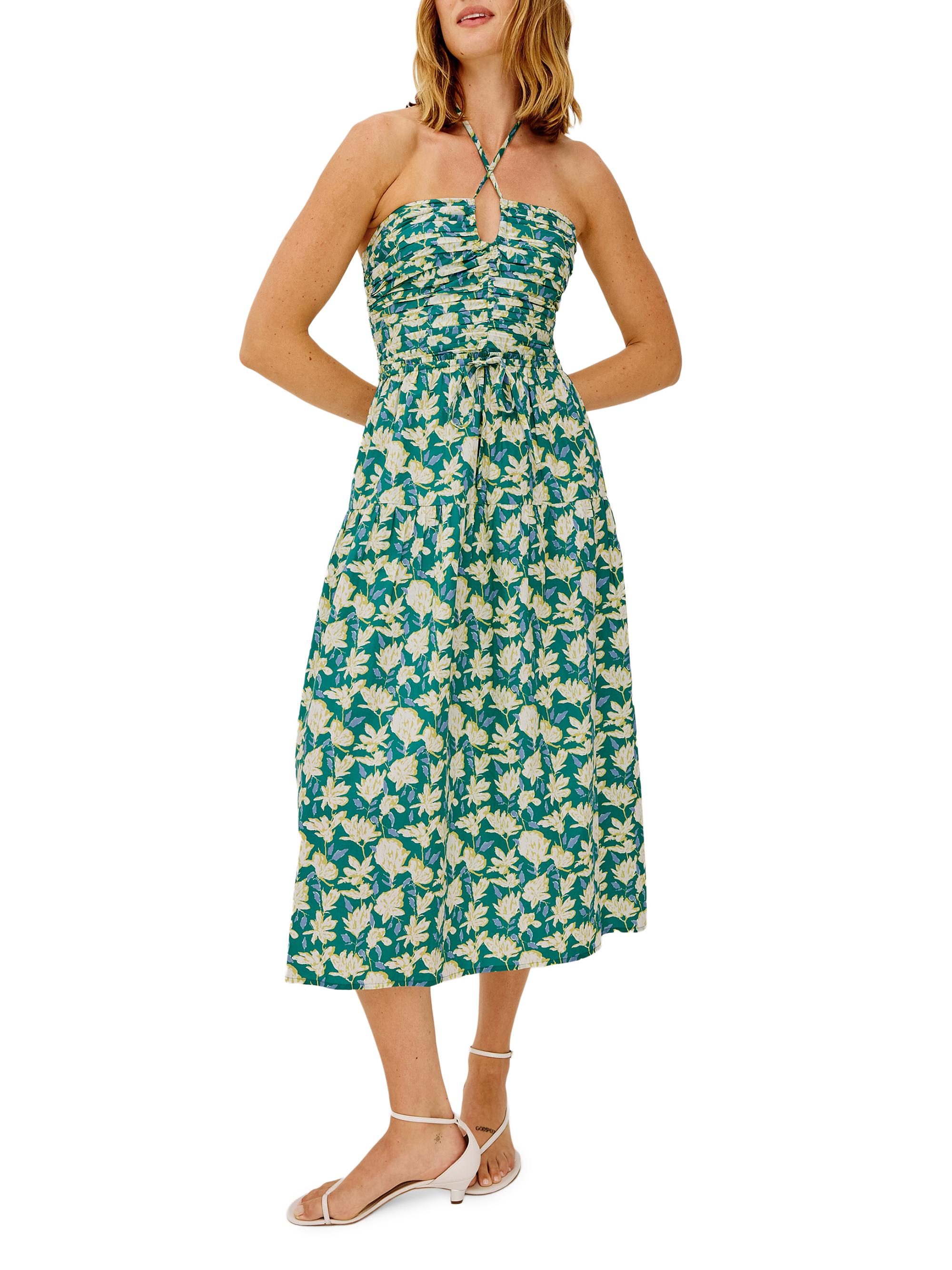 Rails Women's Irene Floral Cotton Midi-Dress - Green Mayflower | Thumbnail 3