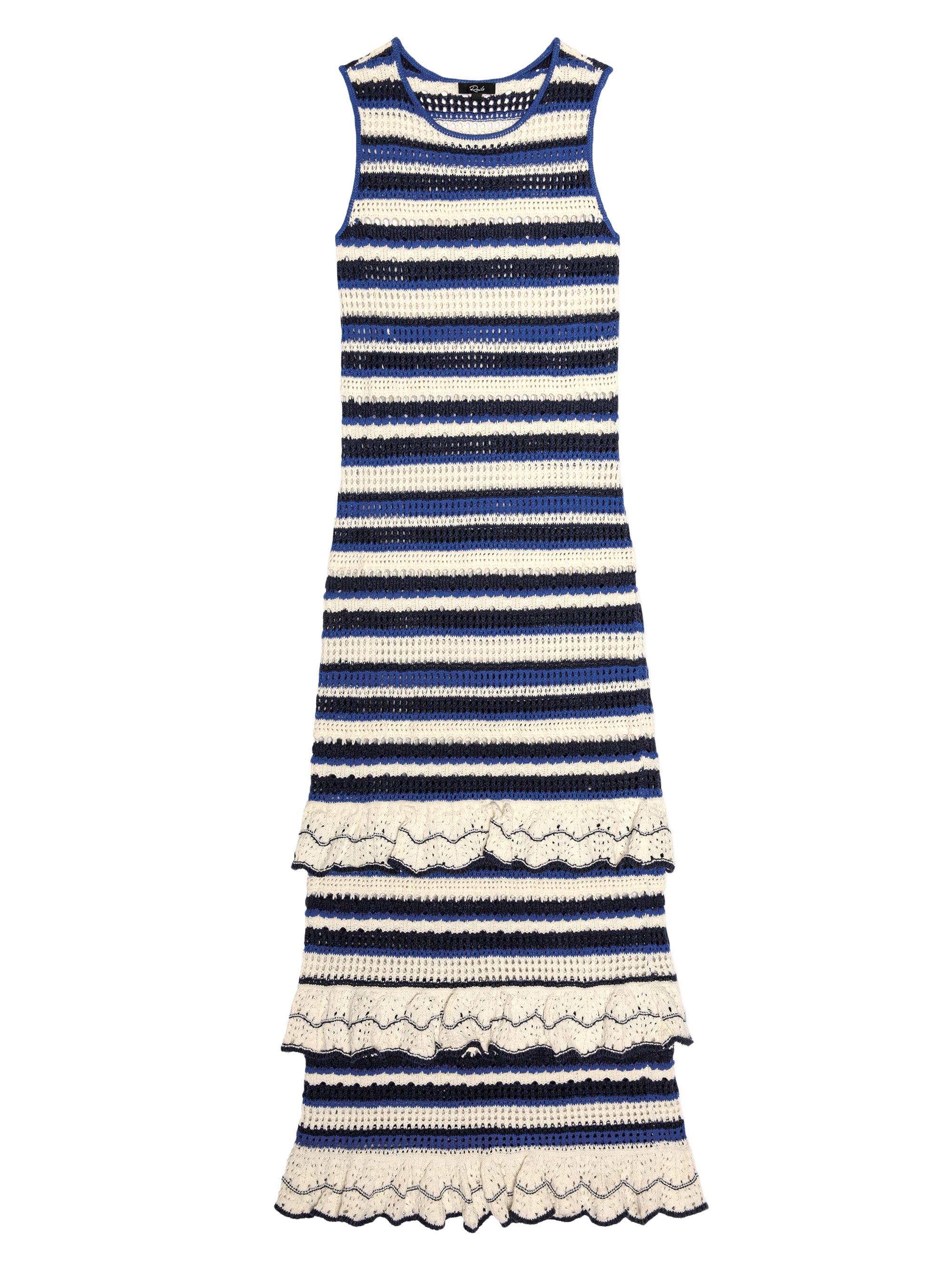 Rails Women's Ana Knitted Sleeveless Maxi Dress - Crete Stripe