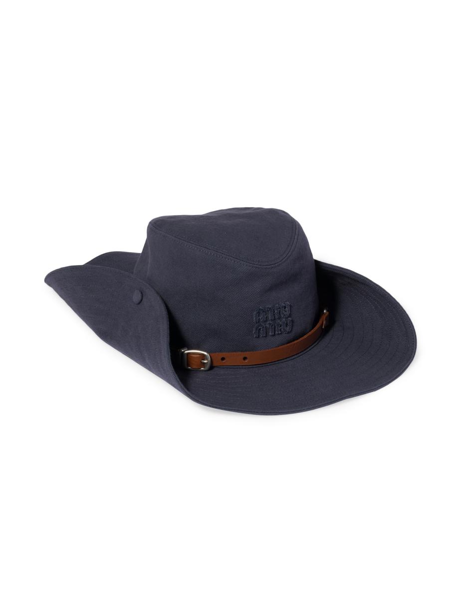 Miu Miu Drill Cowboy Hat | Saks Fifth Avenue